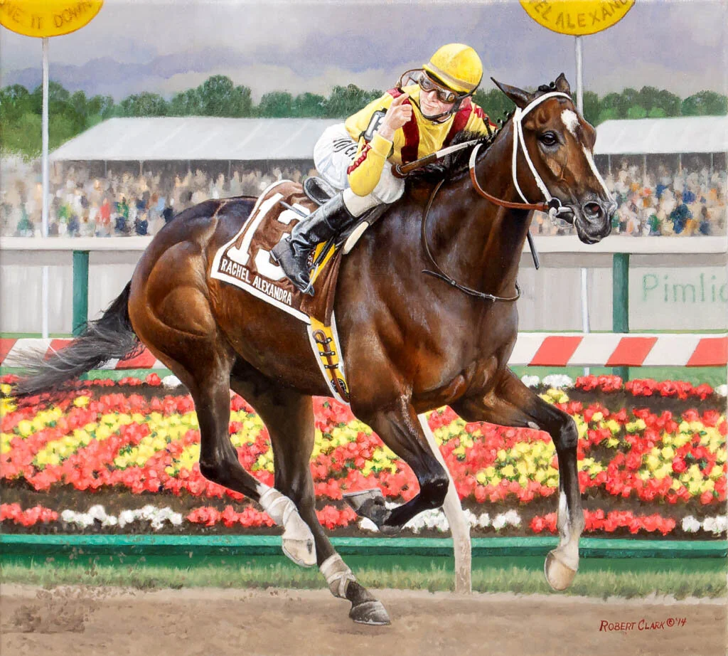 Rachel Alexandra giclee print