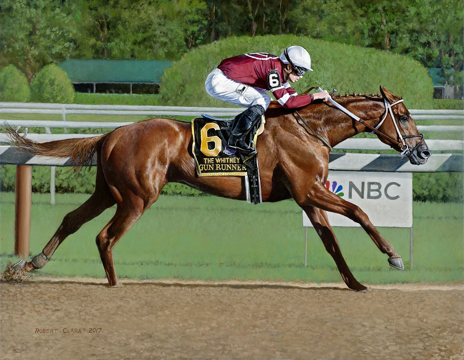 Gun Runner giclee print