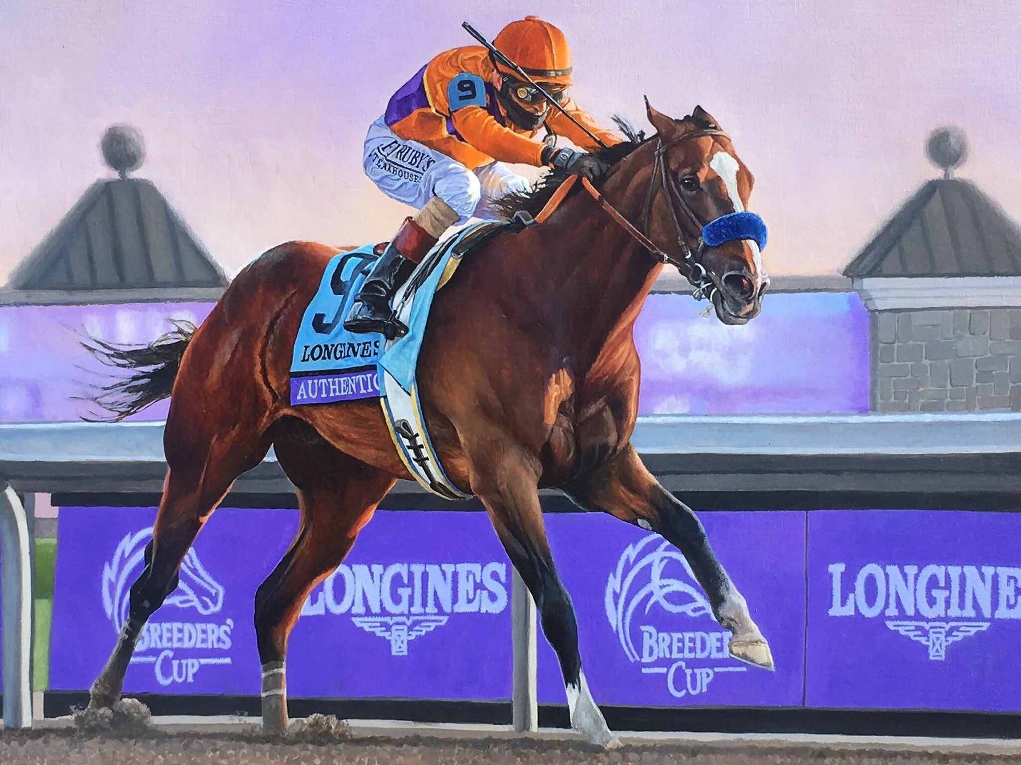 Authentic Breeders' Cup giclee print