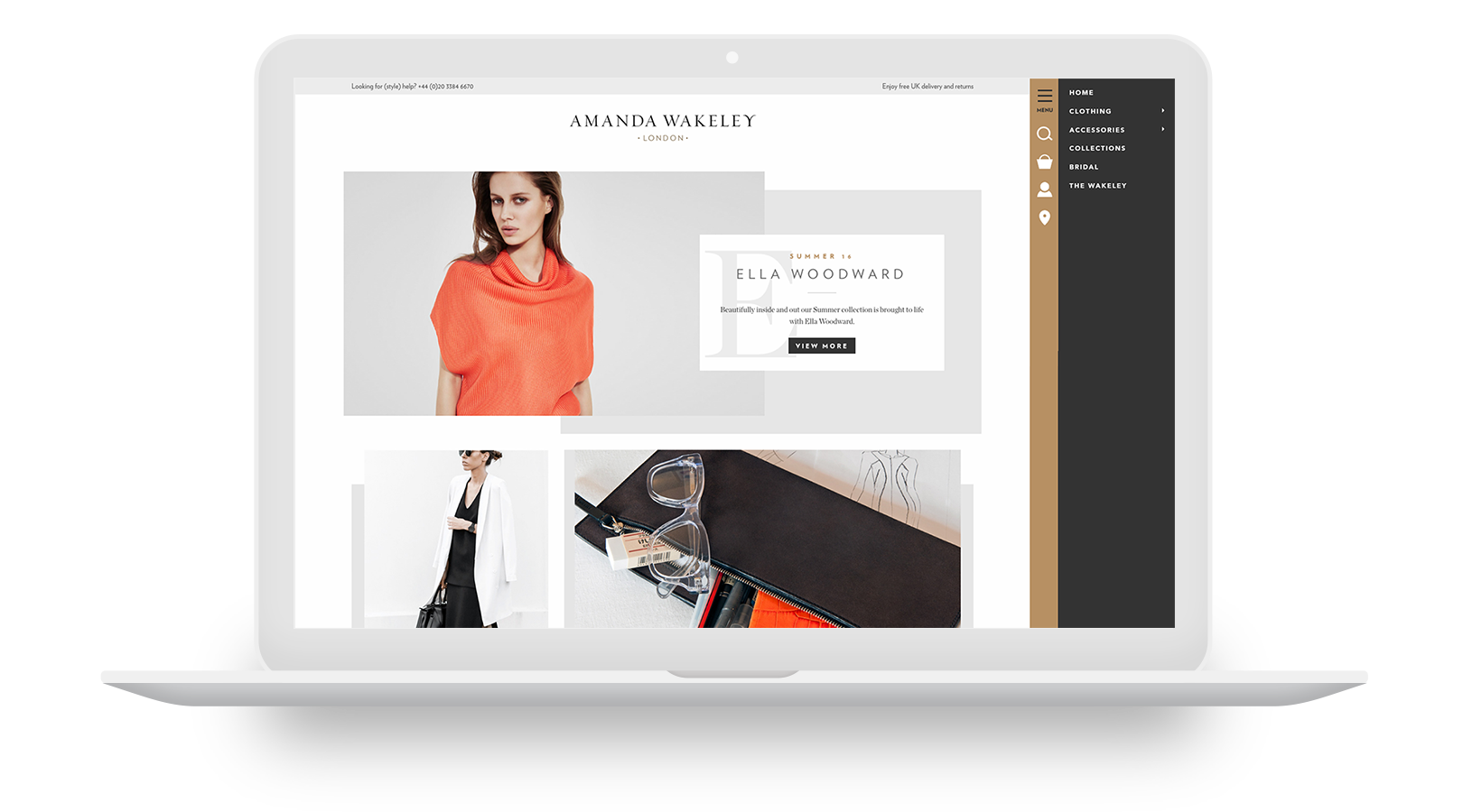 Amanda Wakeley - Home Page