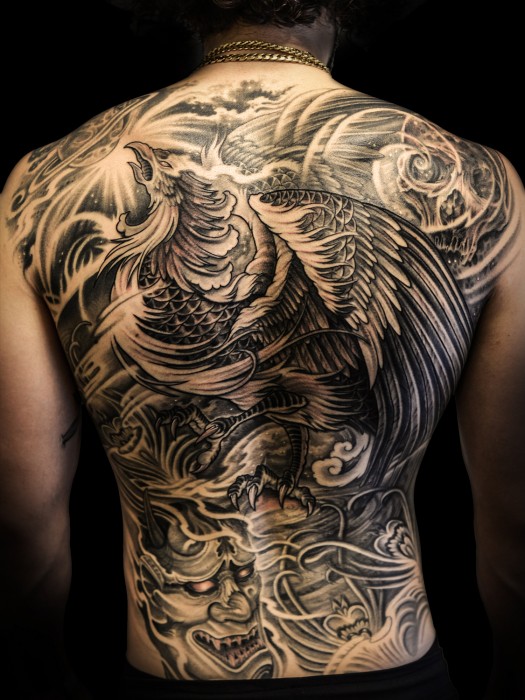 asian style phoenix chest tattoo  Bodyworks Tattoo Studio  Facebook