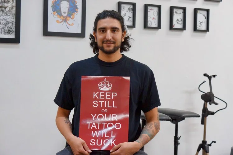 CT is a watercolour tattoo artist in Toronto. Find him on pick the ink. @ct_tattoo