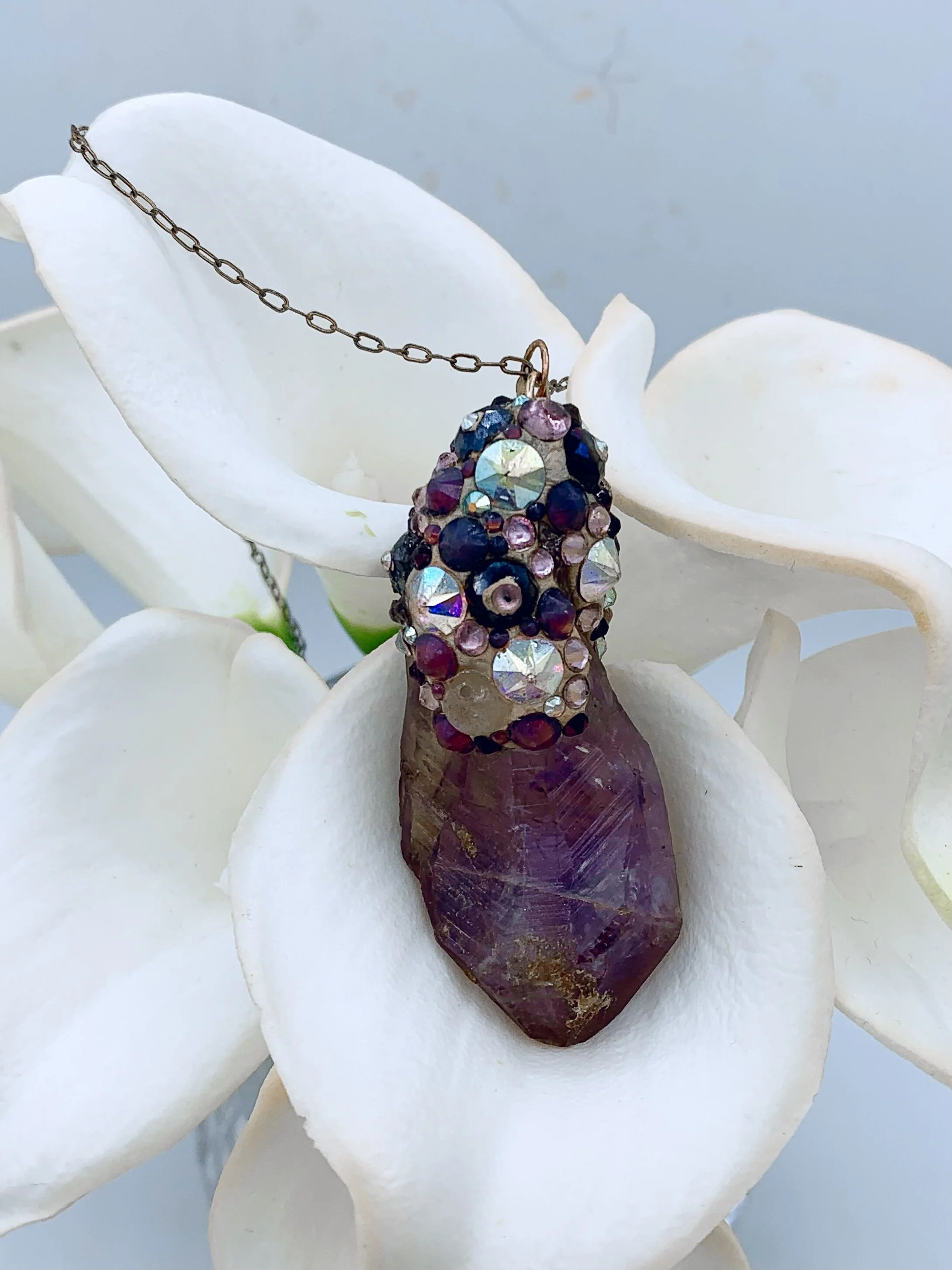 Purple Queen Pendant - Creativity & Empowerment