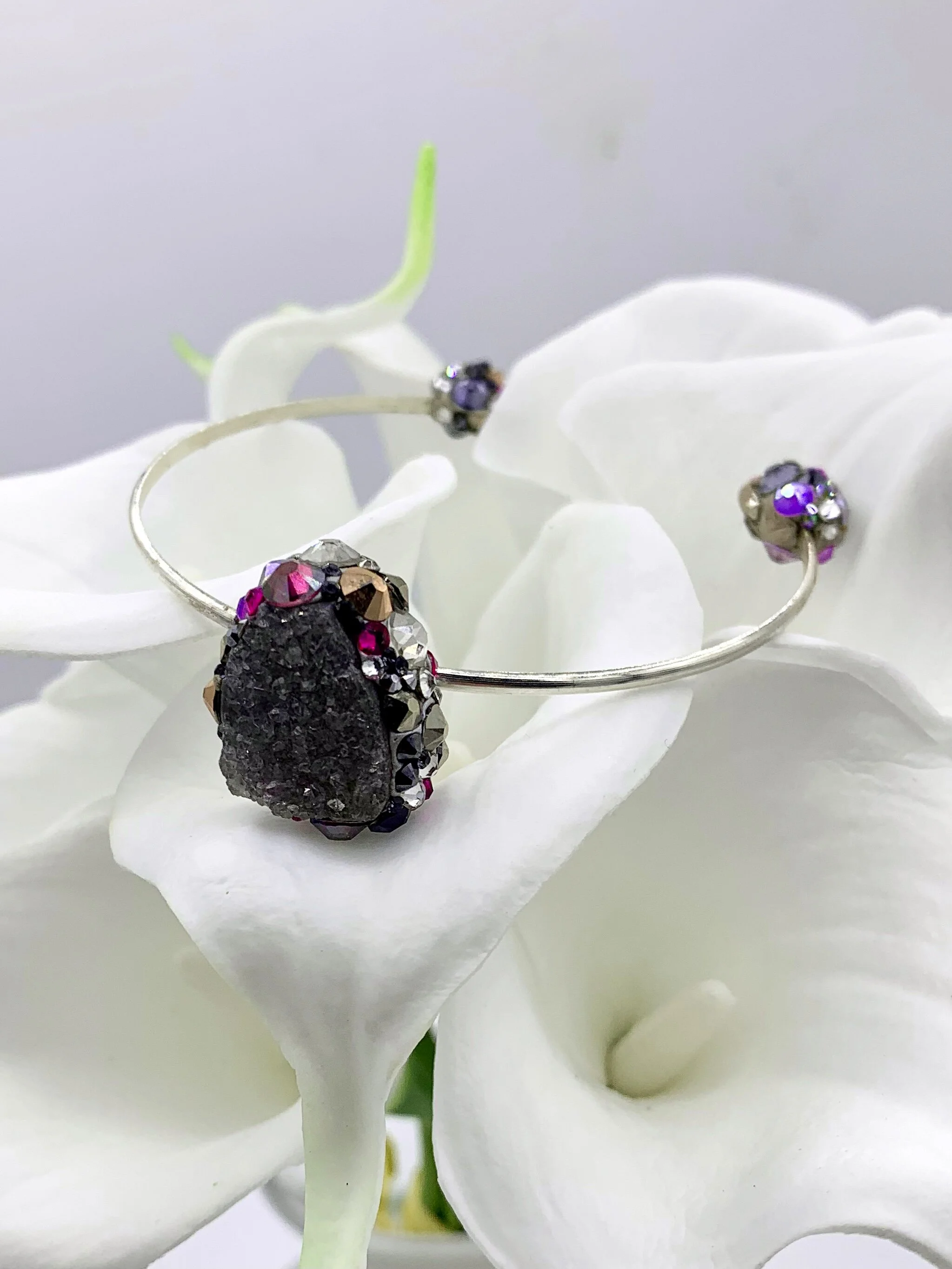 Amethyst Geode Bracelet