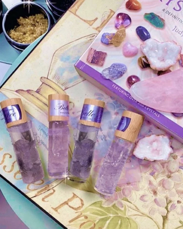 Lavender Amethyst Aromatherapy Rollers - 3 Scents
