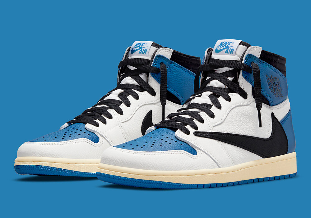 Travis Scott x Fragment x Nike Air Jordan 1 High Release Details 