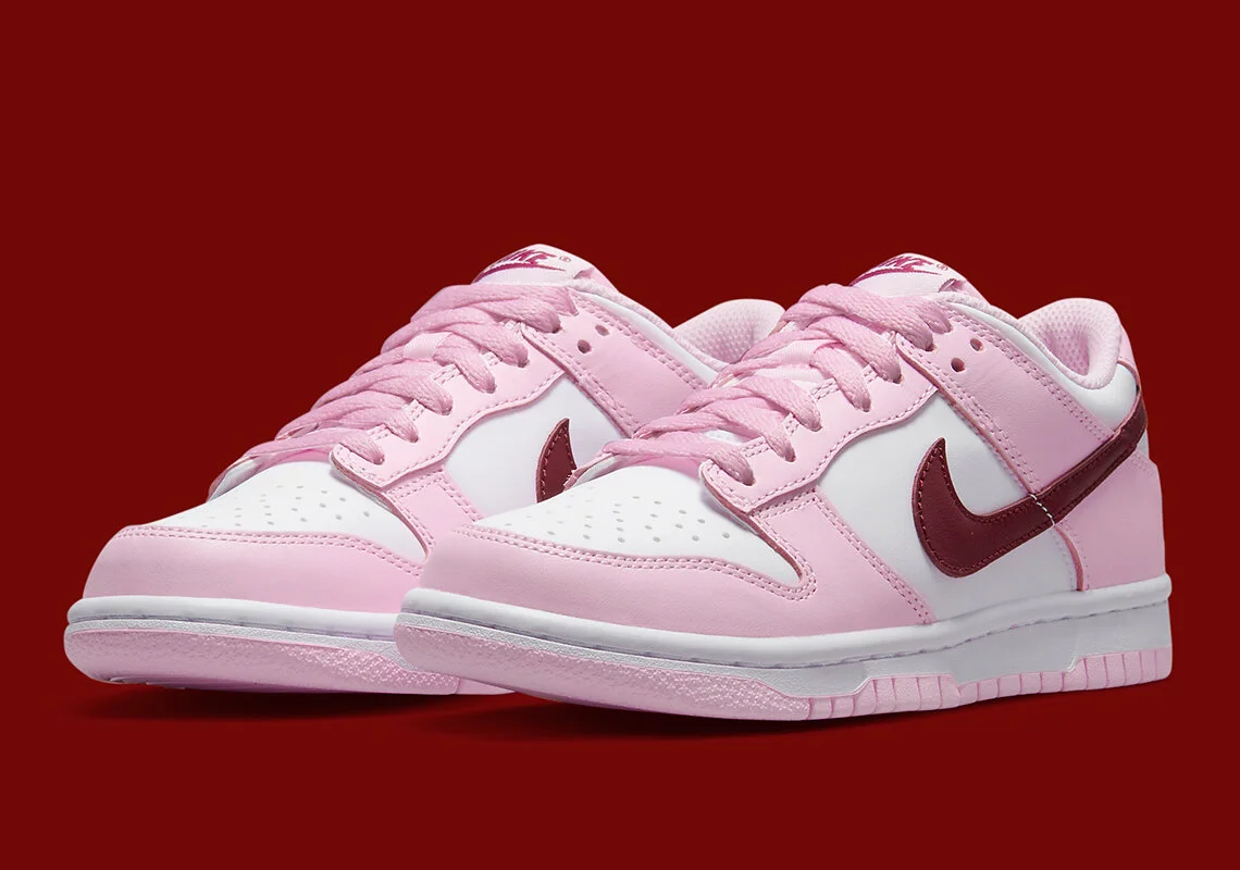 dunk low pink foam