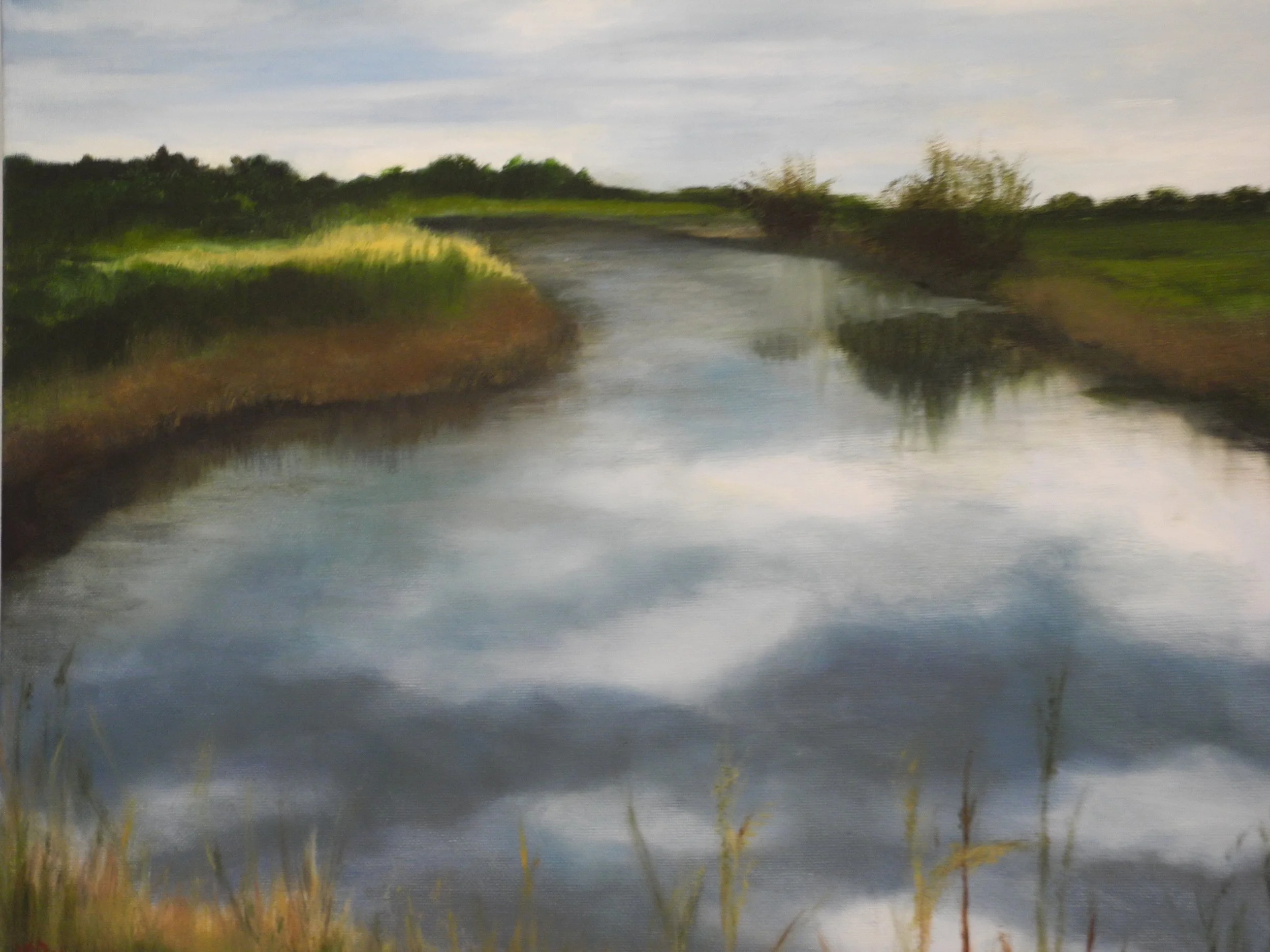 River Reflection oil 16x20