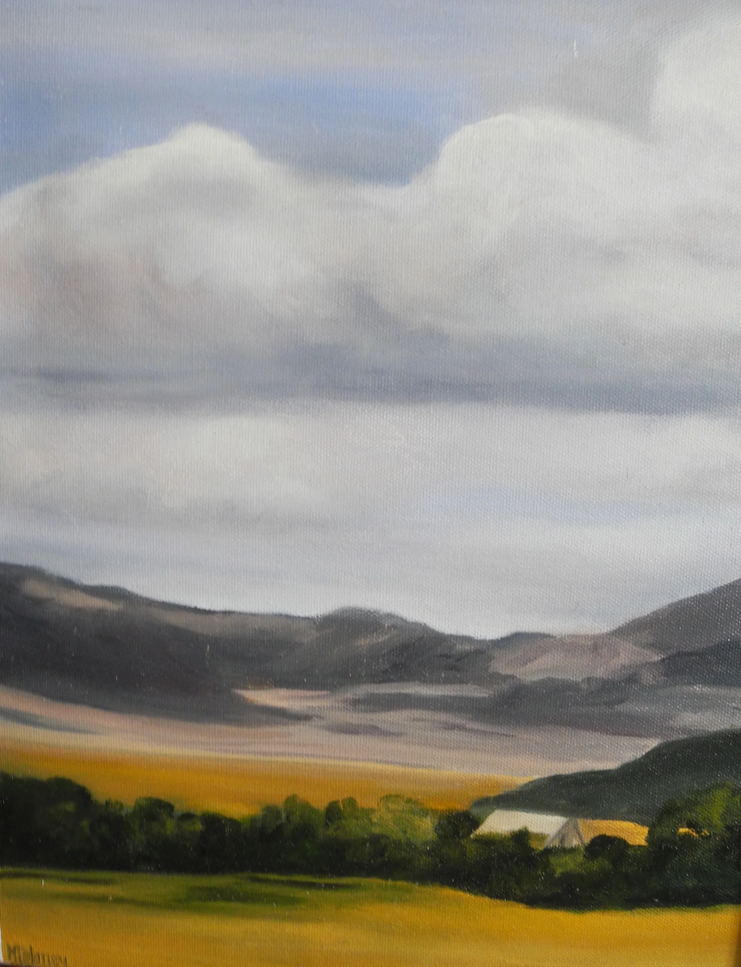 Montana Valley Home oil 11x14