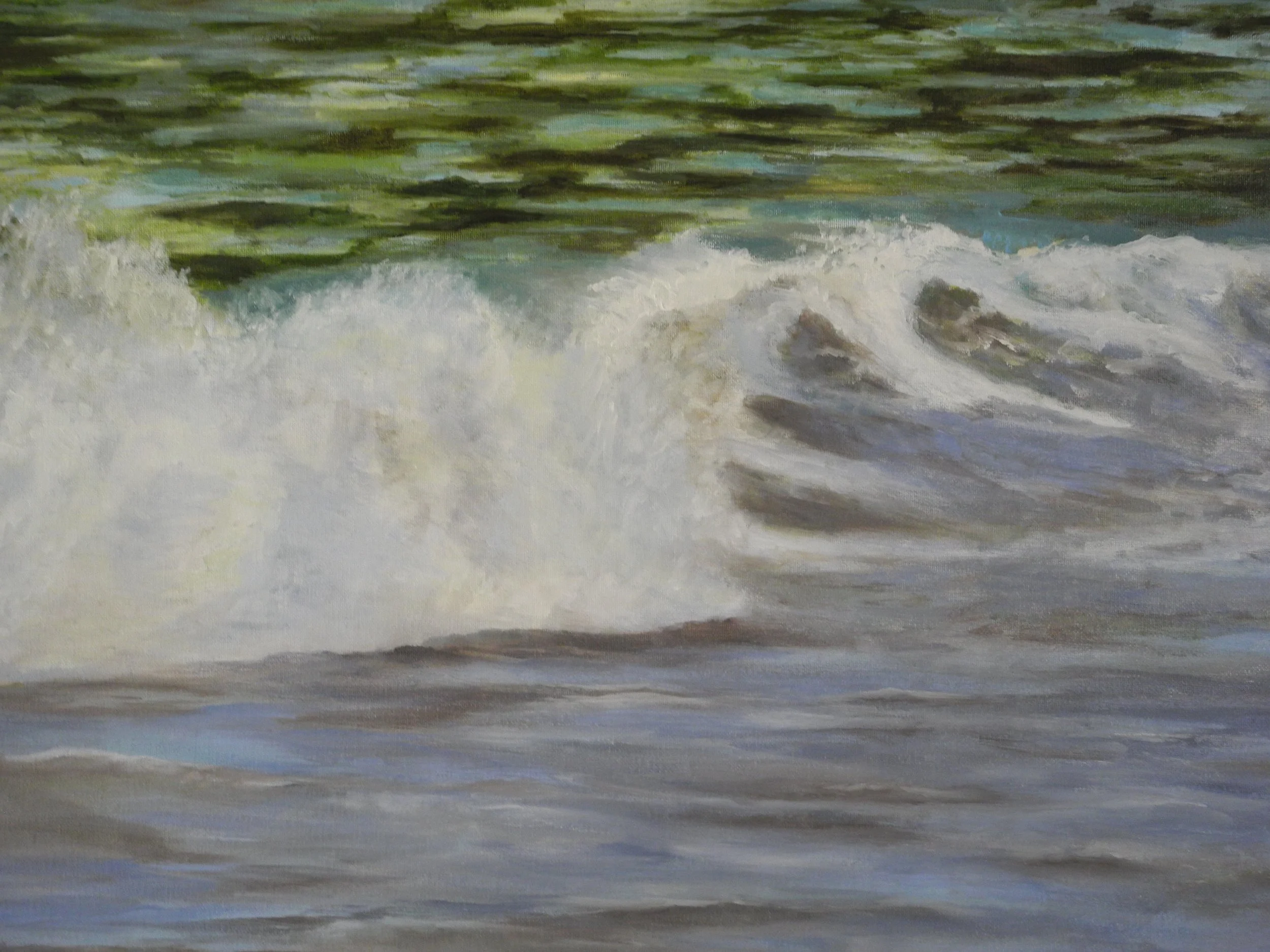 Kauai Breaker oil 18x24