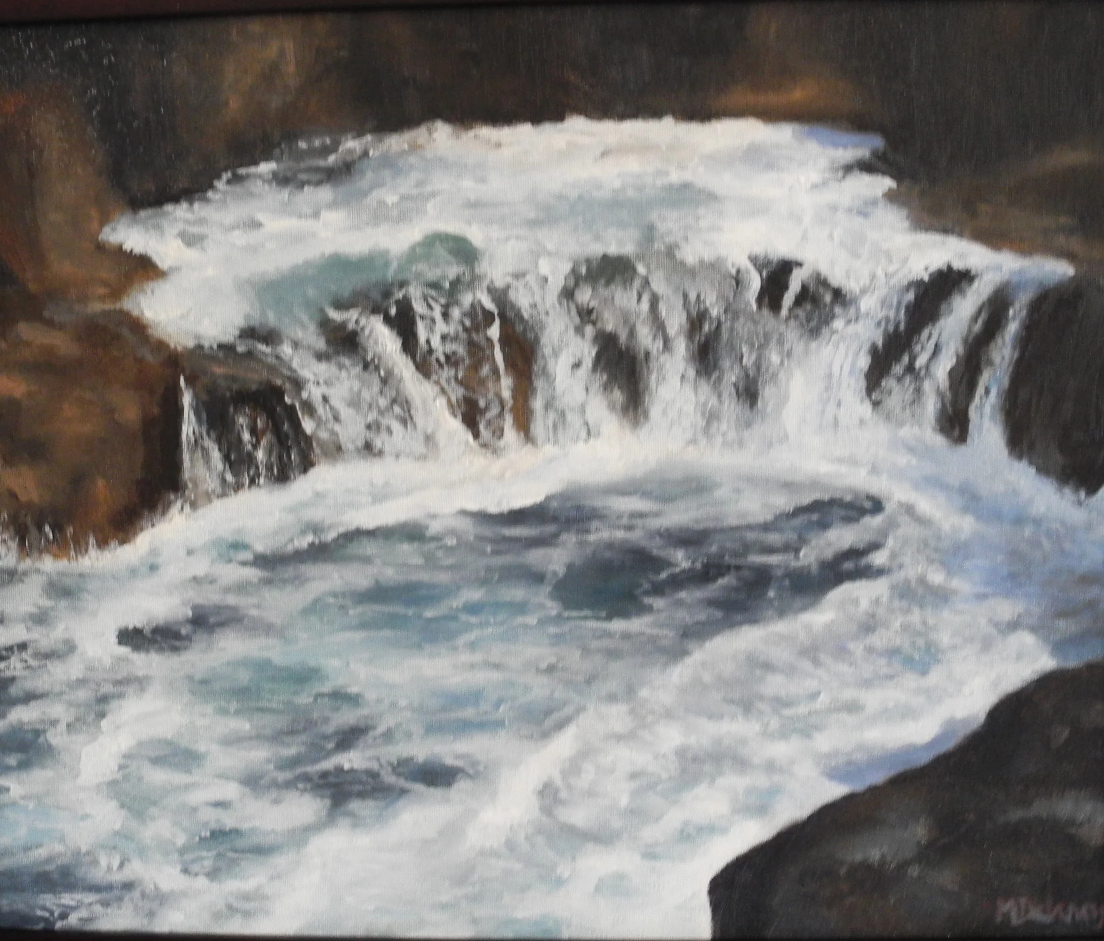 Queen's Bath oil 16x20