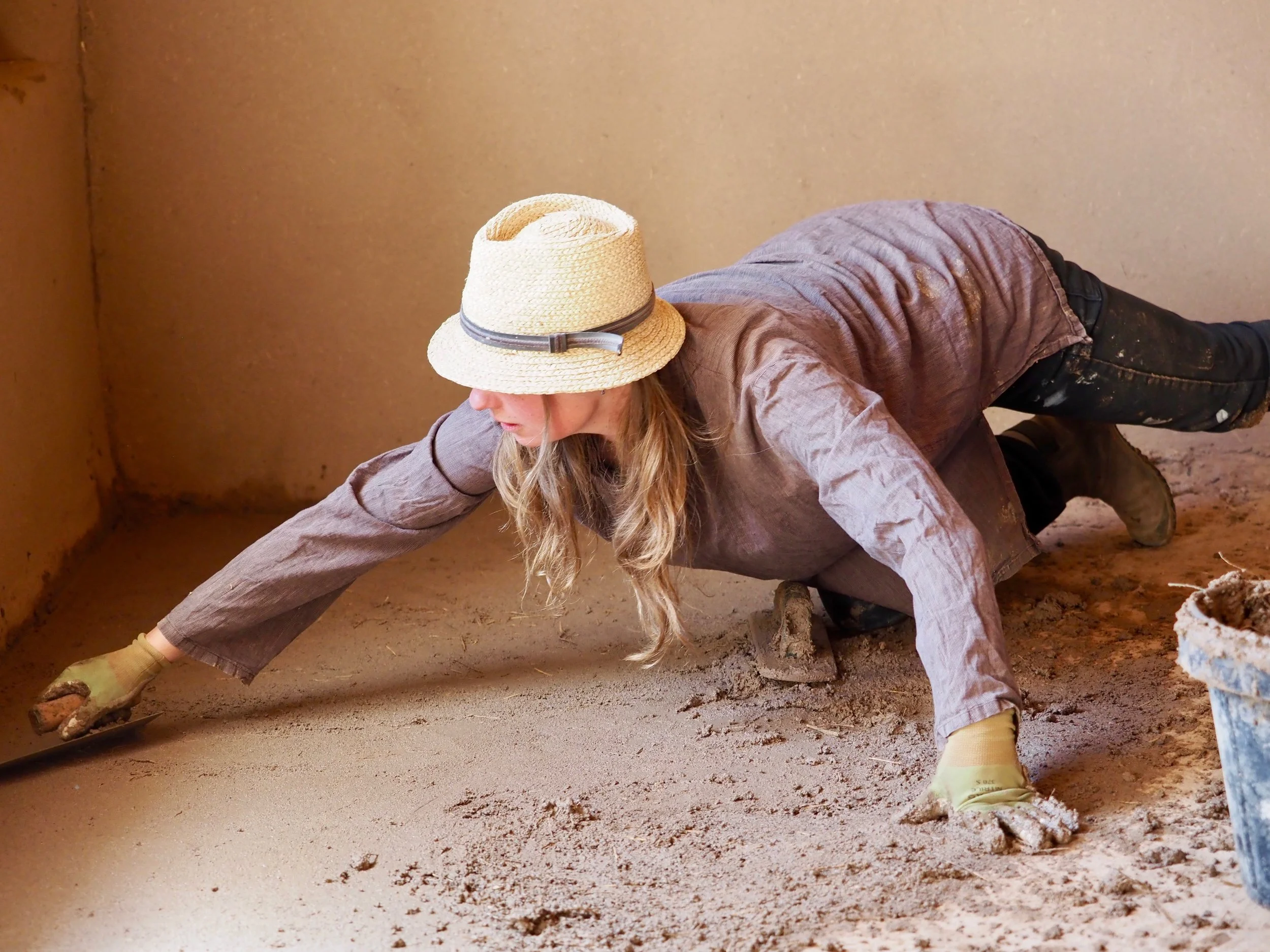 A Fall Mud-Flooring Workshop and Two Concerts