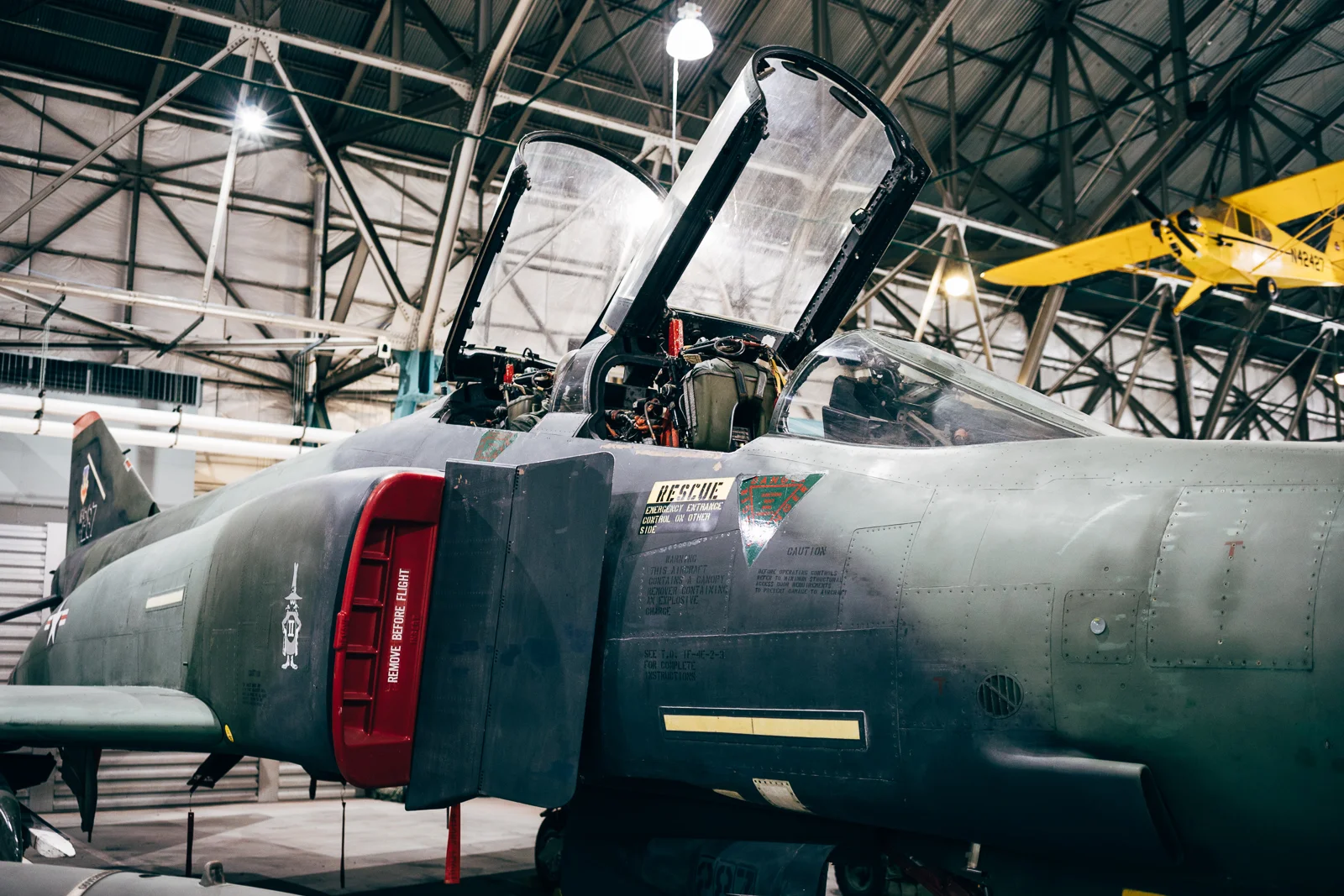 F-4 Phantoms marked the beginning of the fighter jet era, deployed starting in the 1960s.