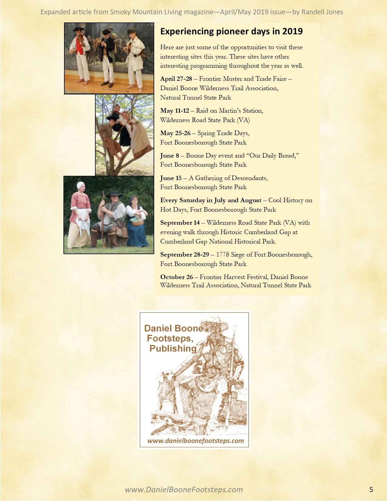 Daniel Boone Steps through Time - a few more steps - p5.jpg