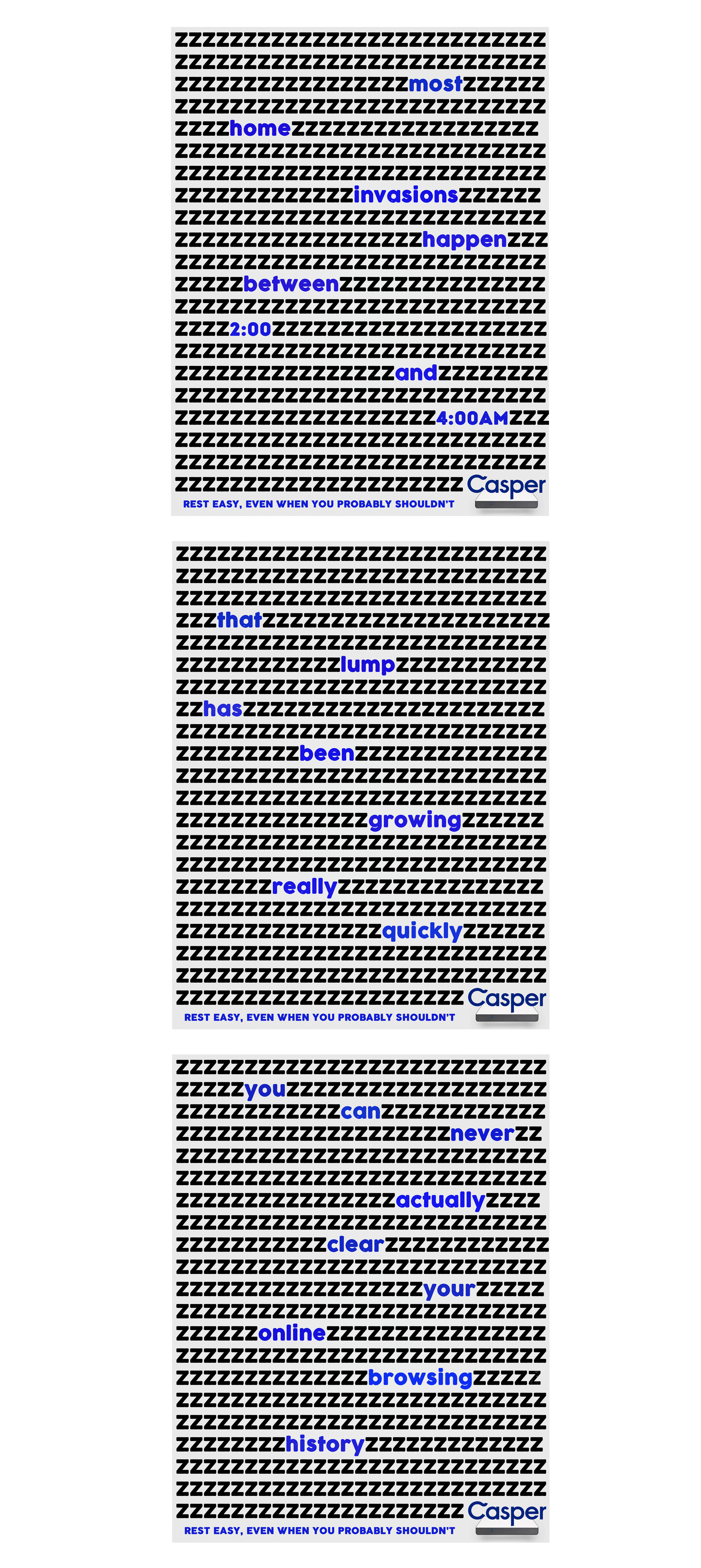 *This work is spec. It was part of my ‘student’ portfolio.