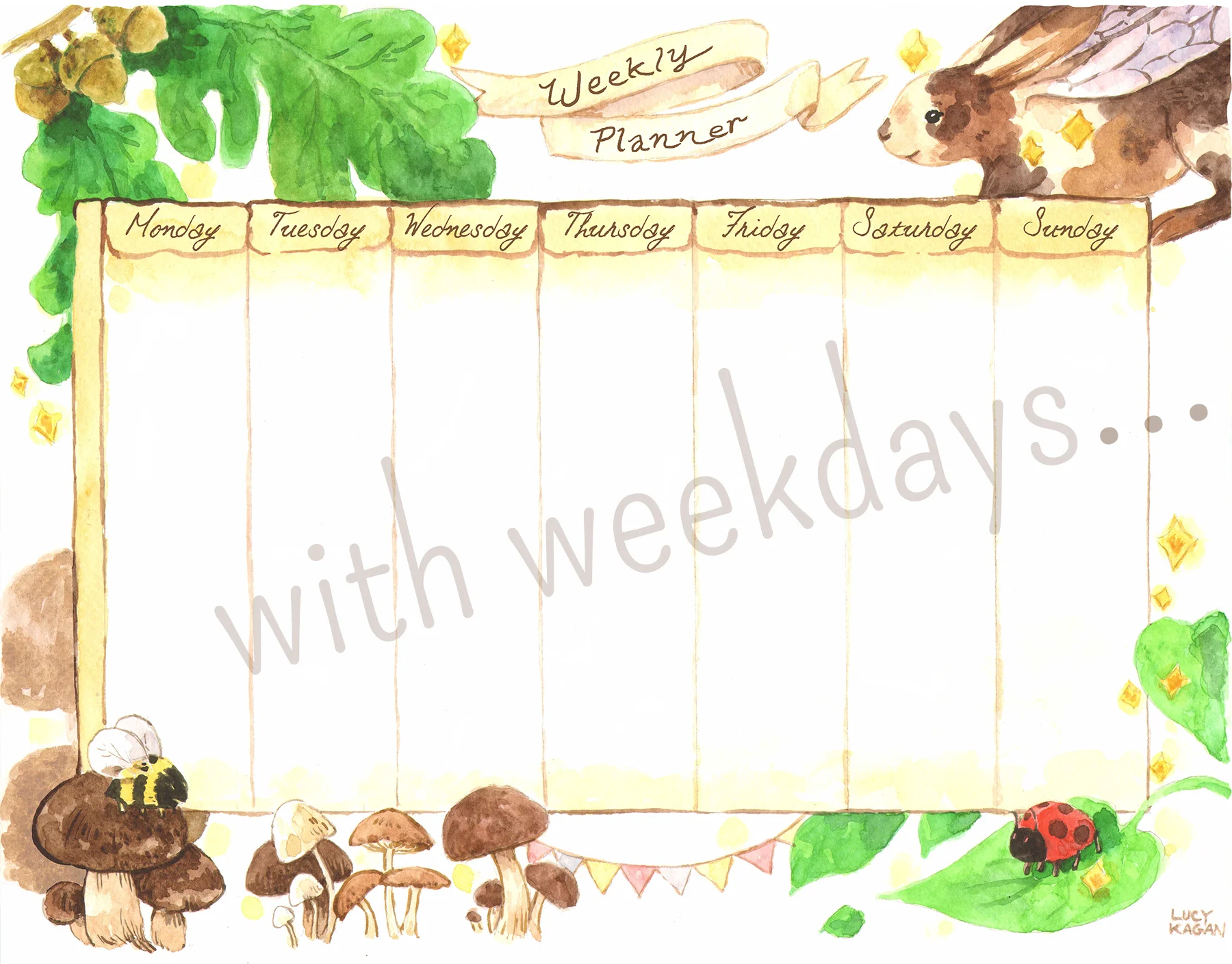 Etsy Image Weekly Planner Magic Forest by Cottonbook.jpg