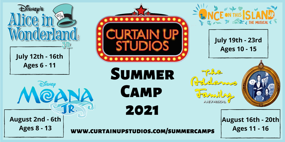 Summer Camps Curtain Up Studios