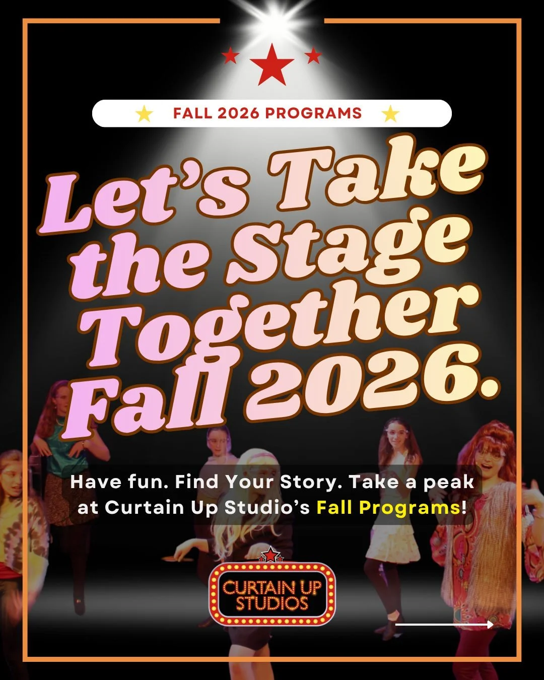Save this post for later. Our fall lineup is here, and registration is officially open. Whether it's your first show or tenth, we'd love to see you on stage this season.

Tap the link in our bio to learn more.