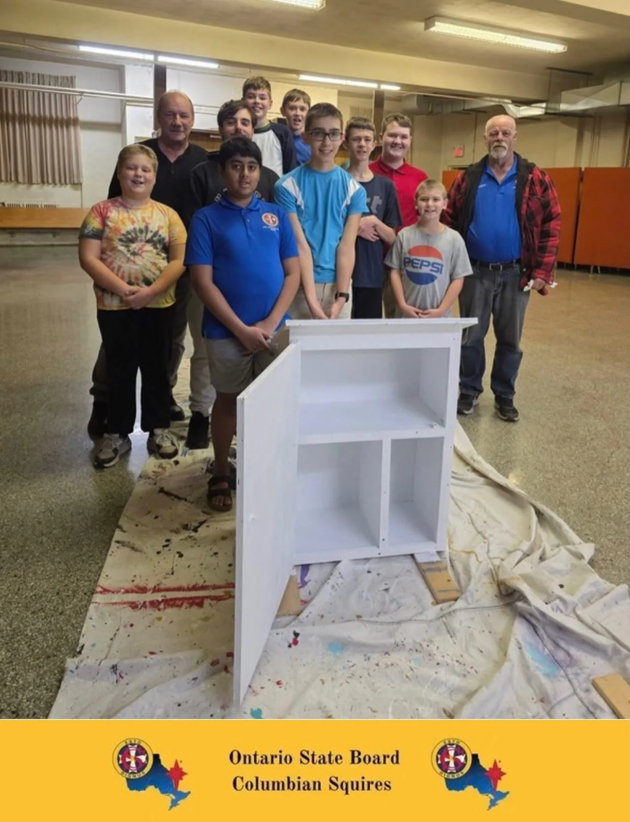 🪵 Circle Spotlight 🎨

Huge congratulations to @constablejohnatkinson5147 for completing their first custom-built shelf, and they&rsquo;re already on track to create even more for their parish and upcoming fundraisers!

This is what Squires do best: