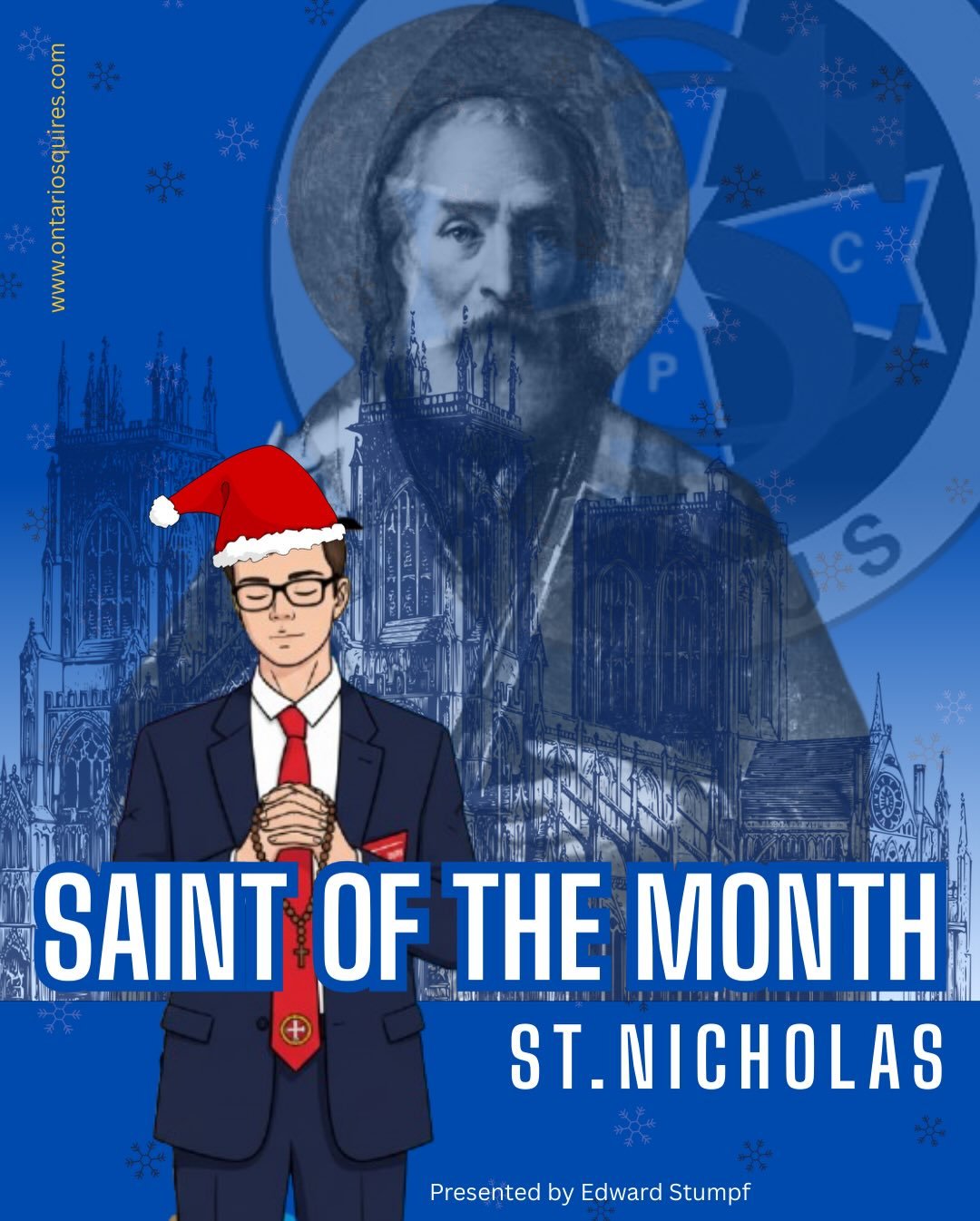 ✨ Saint of the Month &mdash; December ✨
St. Nicholas

Known for his generosity and quiet acts of kindness, St. Nicholas reminds us that true joy is found in giving to others. His life calls us to serve with compassion, humility, and a generous heart 