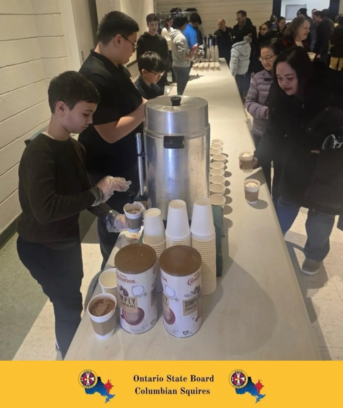 ✨ Circle Spotlight ✨

A big shoutout to @circle4827g.e.cardinalcarter for hosting a hot chocolate event for their parish! ☕️🍫 With a great turnout and plenty of Squires helping serve, it was a simple but meaningful way to bring people together and s