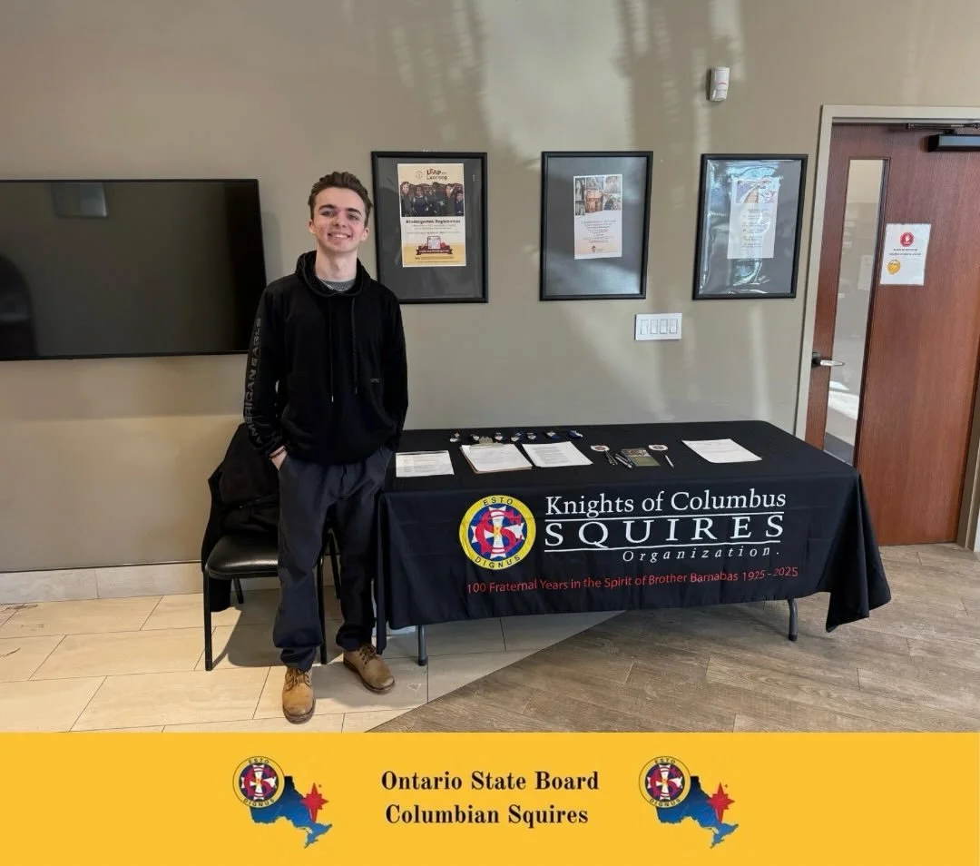 ✨ Circle Spotlight ✨

Shoutout to @stmichaelthearchangel5038 for hosting a membership drive alongside their February 1st meeting! A great way to welcome new faces, share what the Squires are about, and keep the circle growing strong. 👏

#youth #jesu