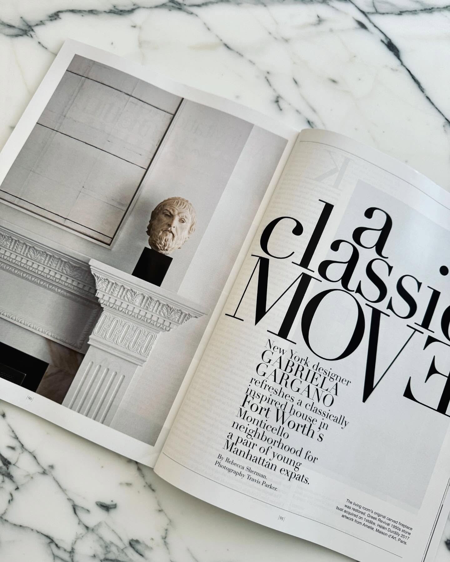 New work out in Paper City Magazine! Just in print for now, but link to follow soon. 

Thank you @papercitydallas for featuring our first Texas project in such a lovely spread, @rebeccasherman_papercity for the beautiful words, and, most of all, our 