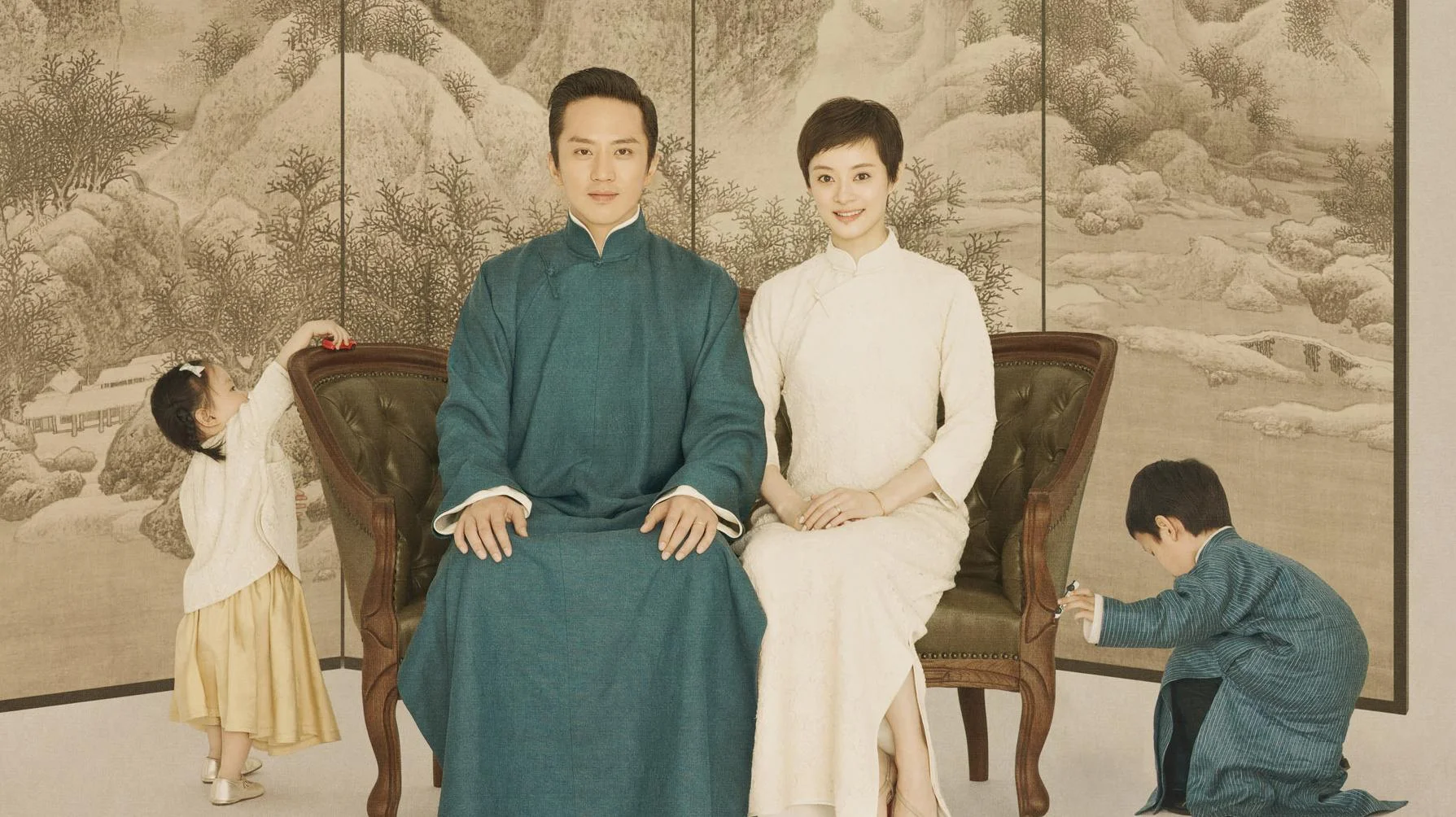 摄影艺术家“孙郡”之作,孙俪与邓超