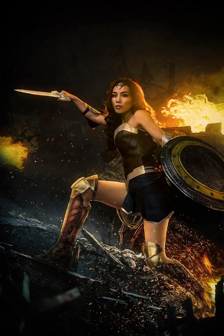Wonder Woman inspired shoot
