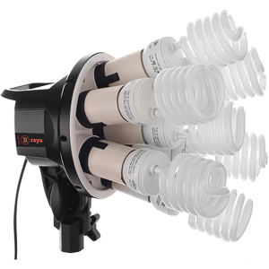 Raya Octa Fluorescent 7-Socket Fixture Light Softbox Kit.jpg