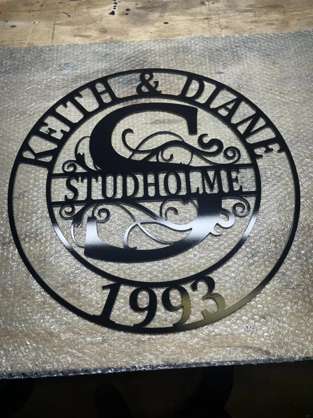 Round Established Wedding Sign + Monogram.jpg