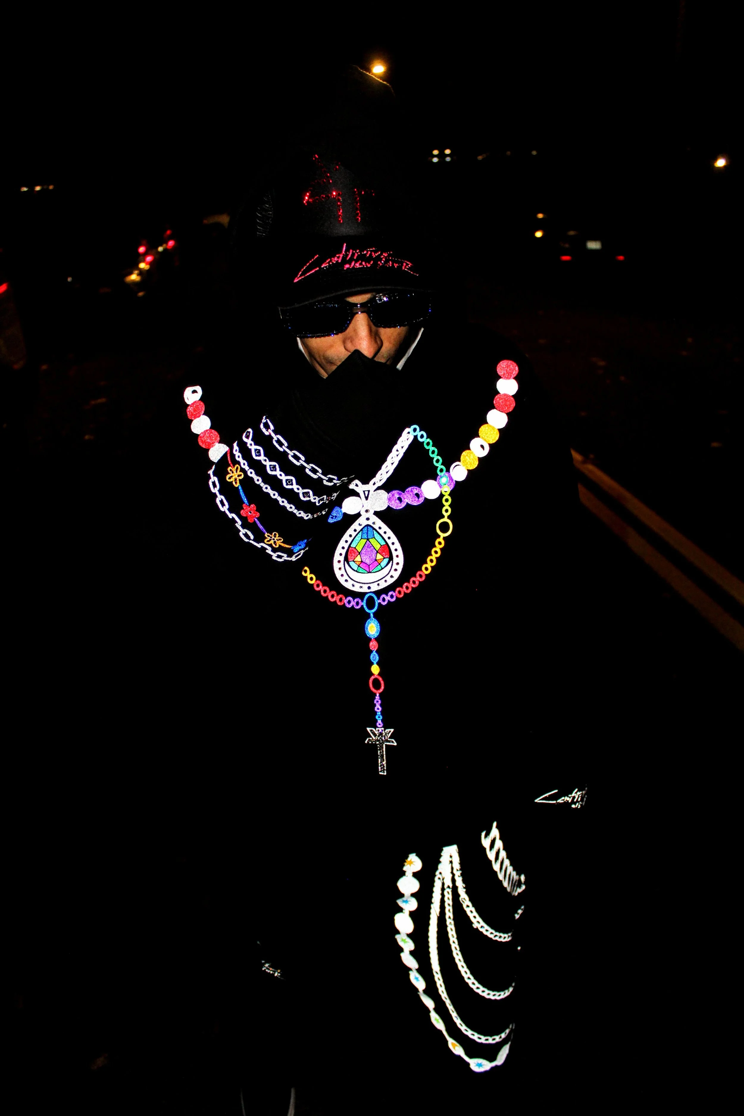 ASTERISM HOODED SWEATSHIRT