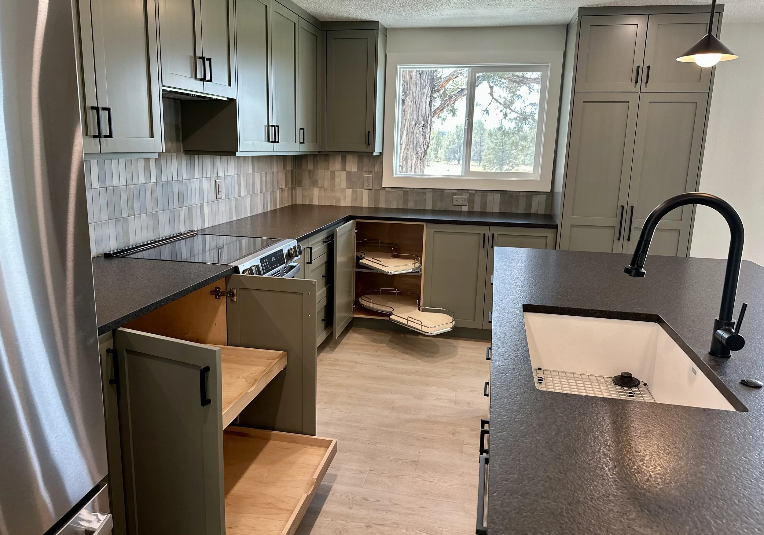 Contemporary Kitchen Remodel by Gaulden Carpentry llc project photo 5