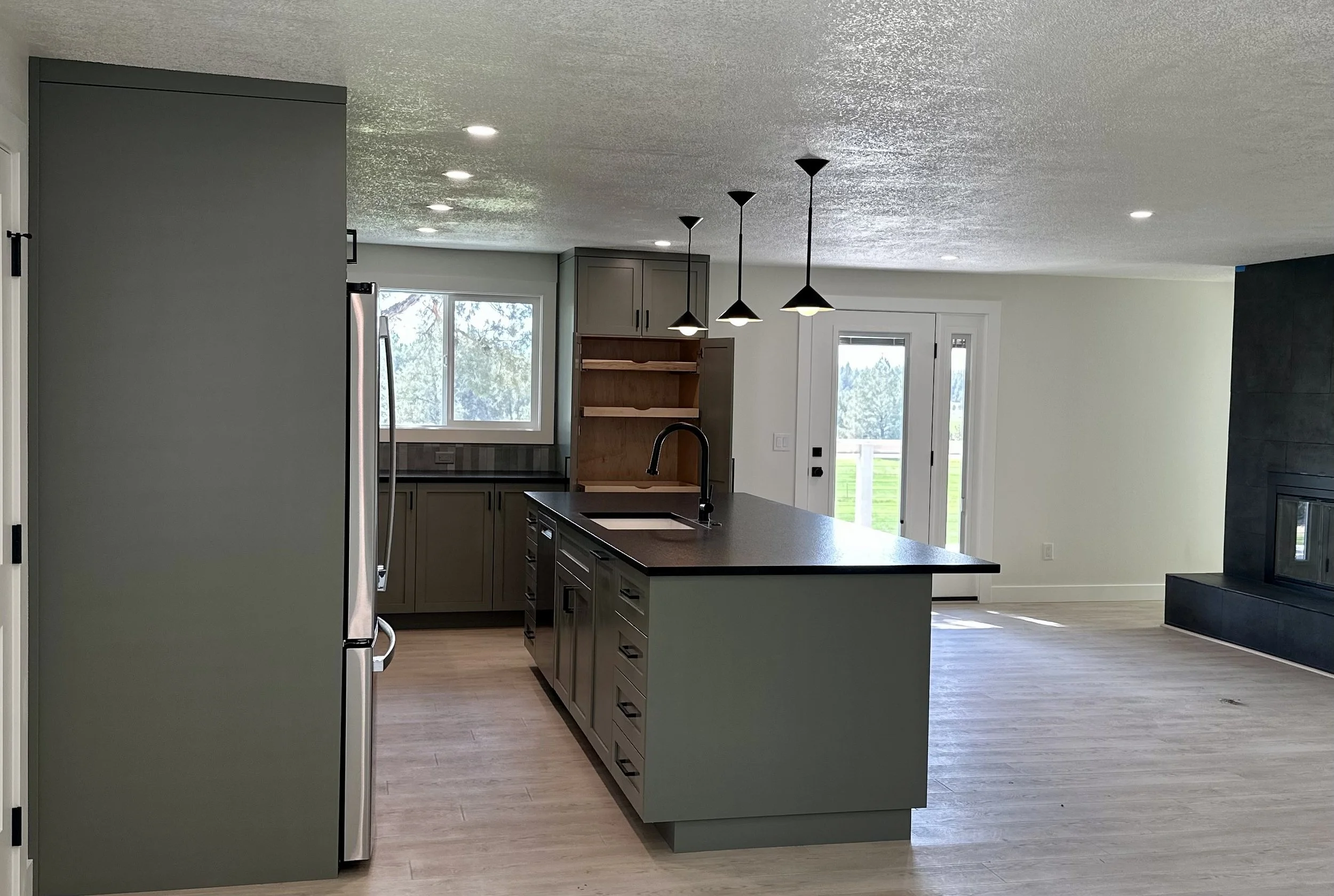 Contemporary Kitchen Remodel by Gaulden Carpentry llc project photo 7