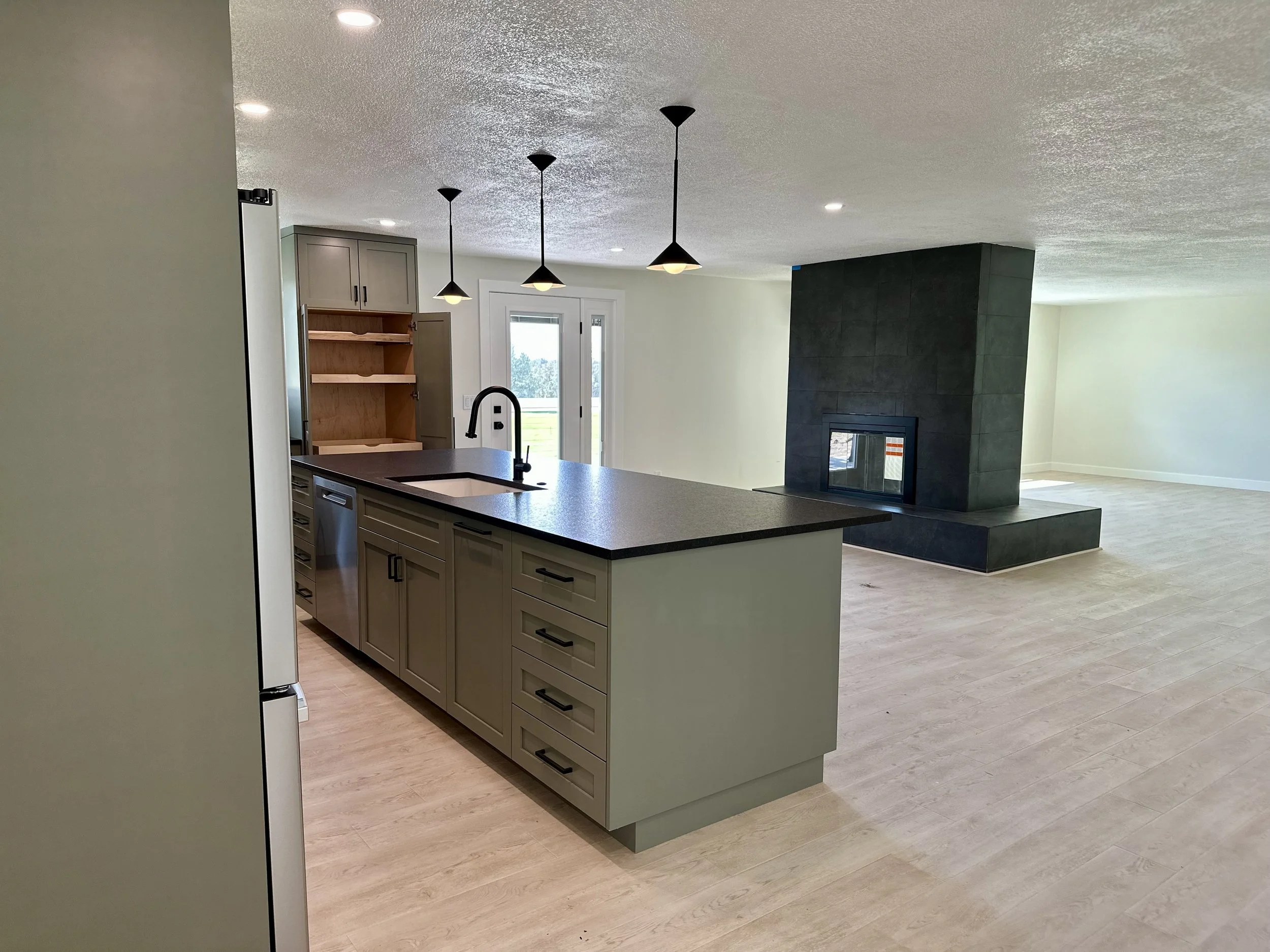Contemporary Kitchen Remodel by Gaulden Carpentry llc project photo