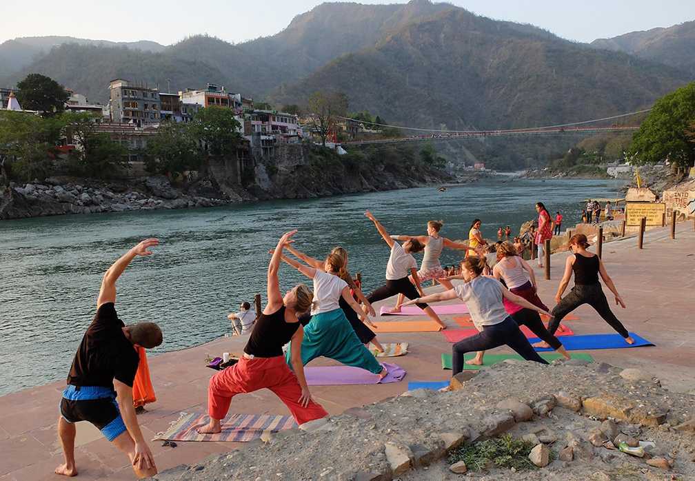 Yoga in Rishikesh, On the Ganges River