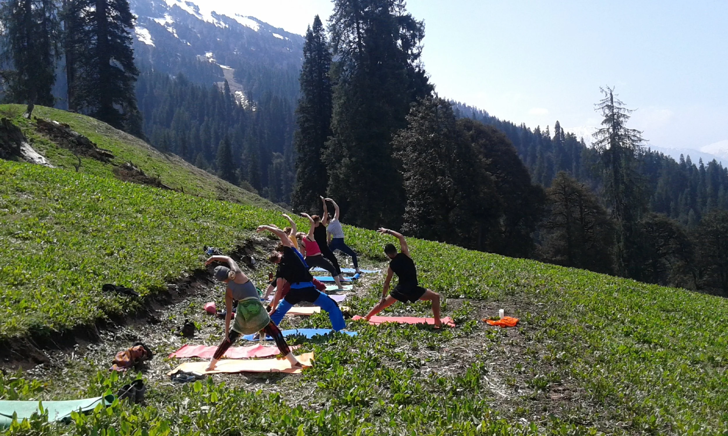 Yoga in the Himalayas