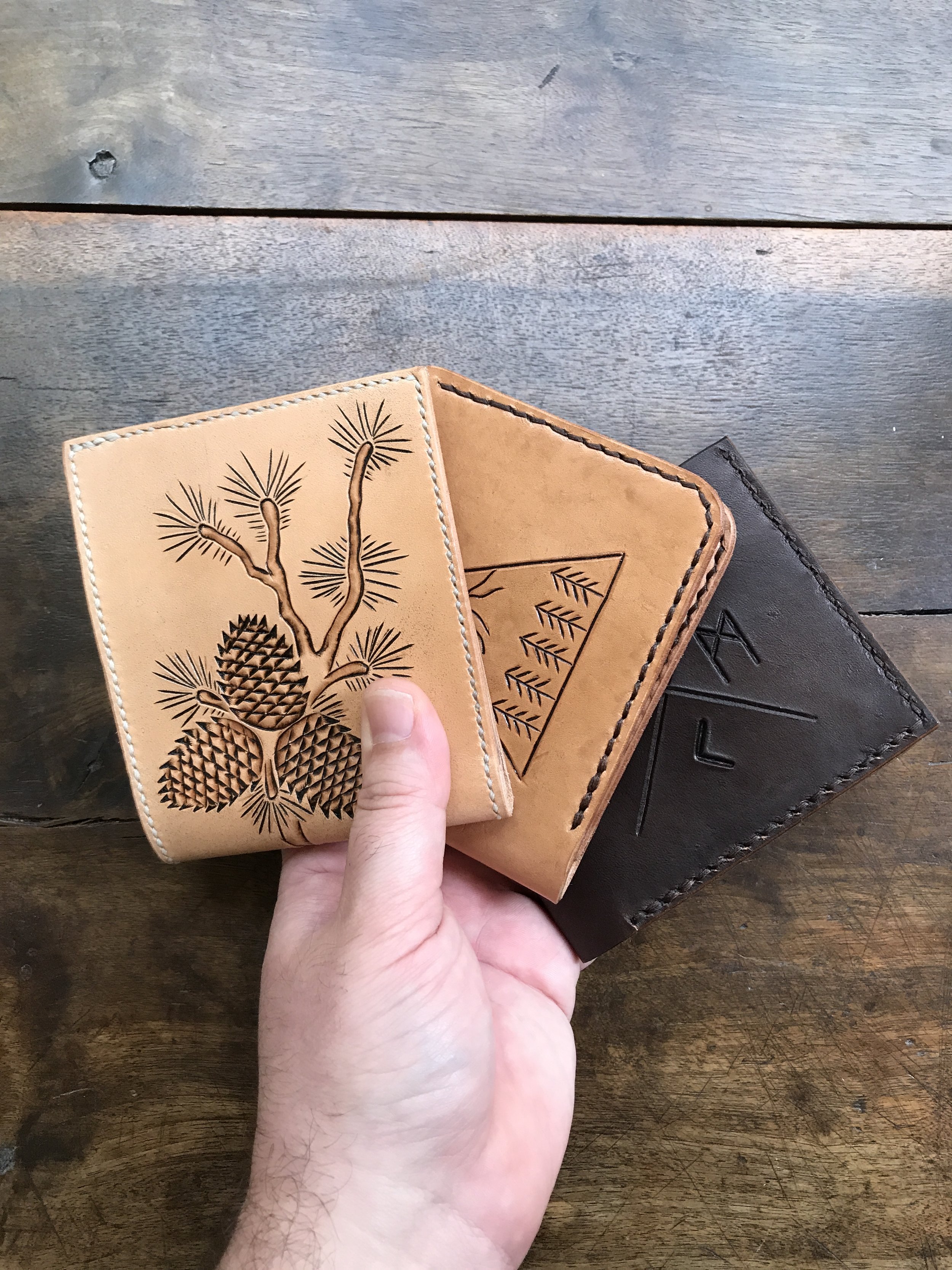   Hand Tooled Wallets  