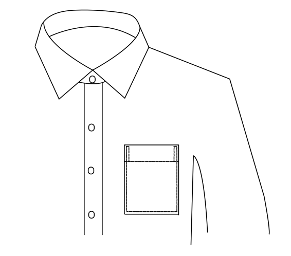 LEFT SQUARE POCKET