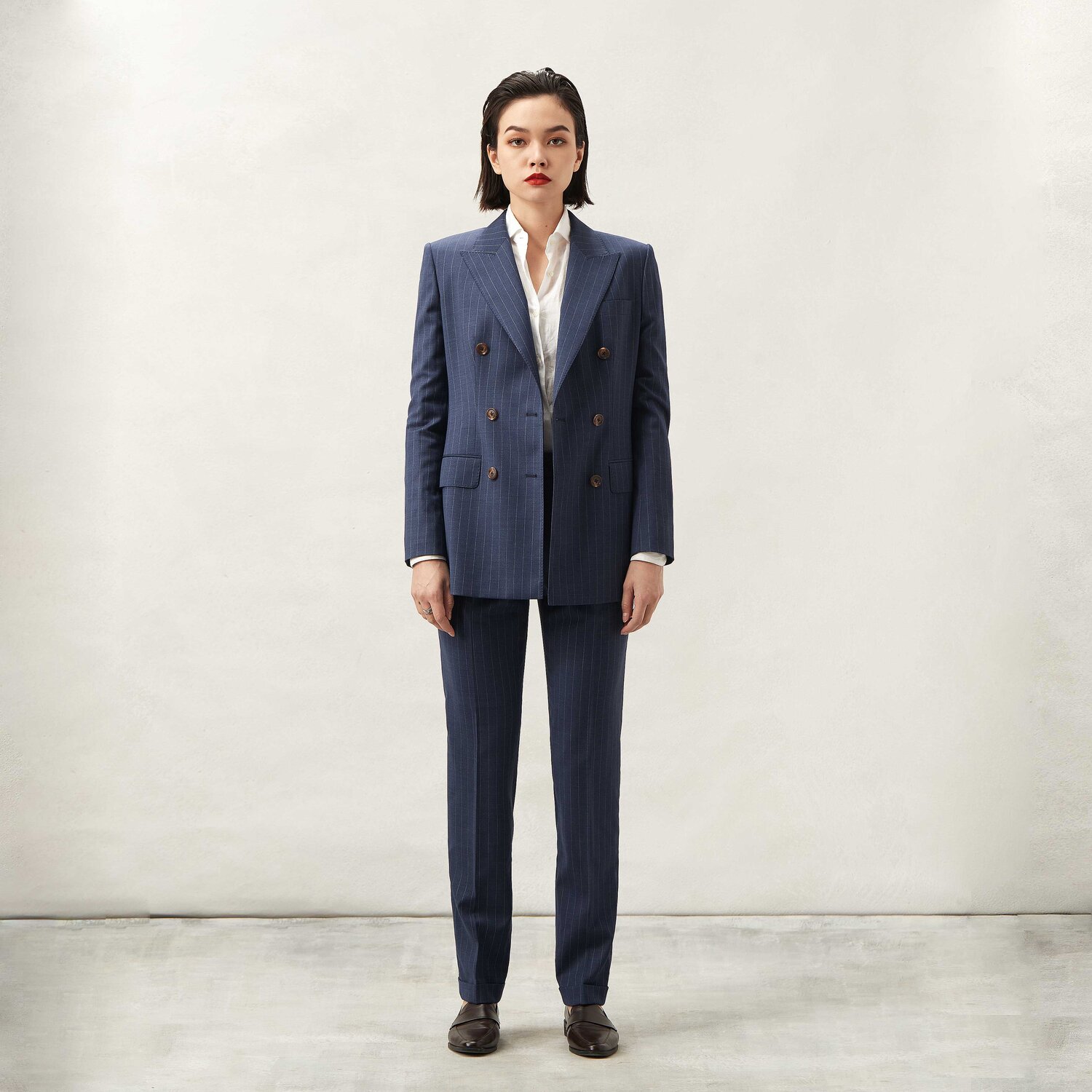 made suits® singapore tailor — lo siento seÑorita pinstripe