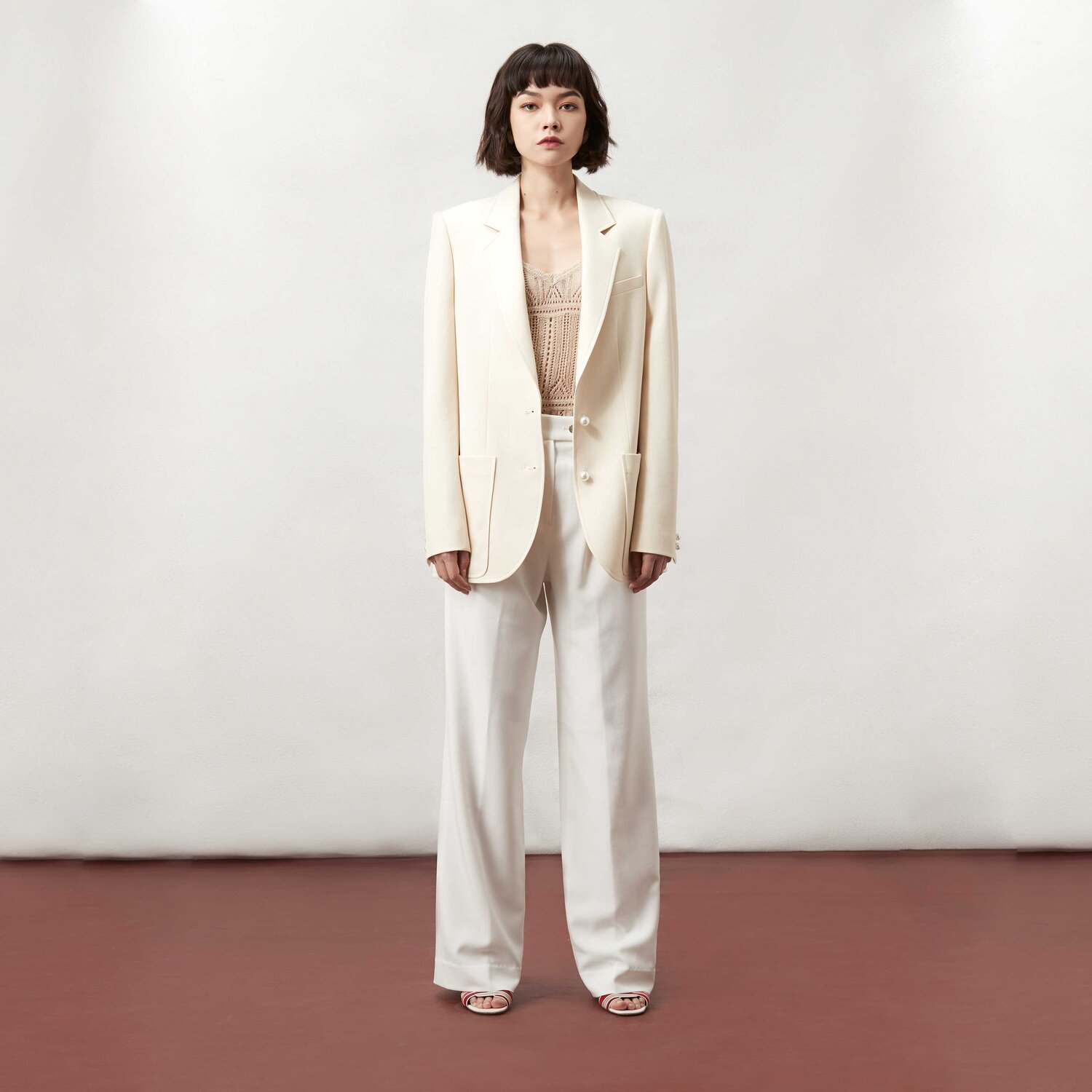 made suits® singapore tailor — milky white seÑorita suit