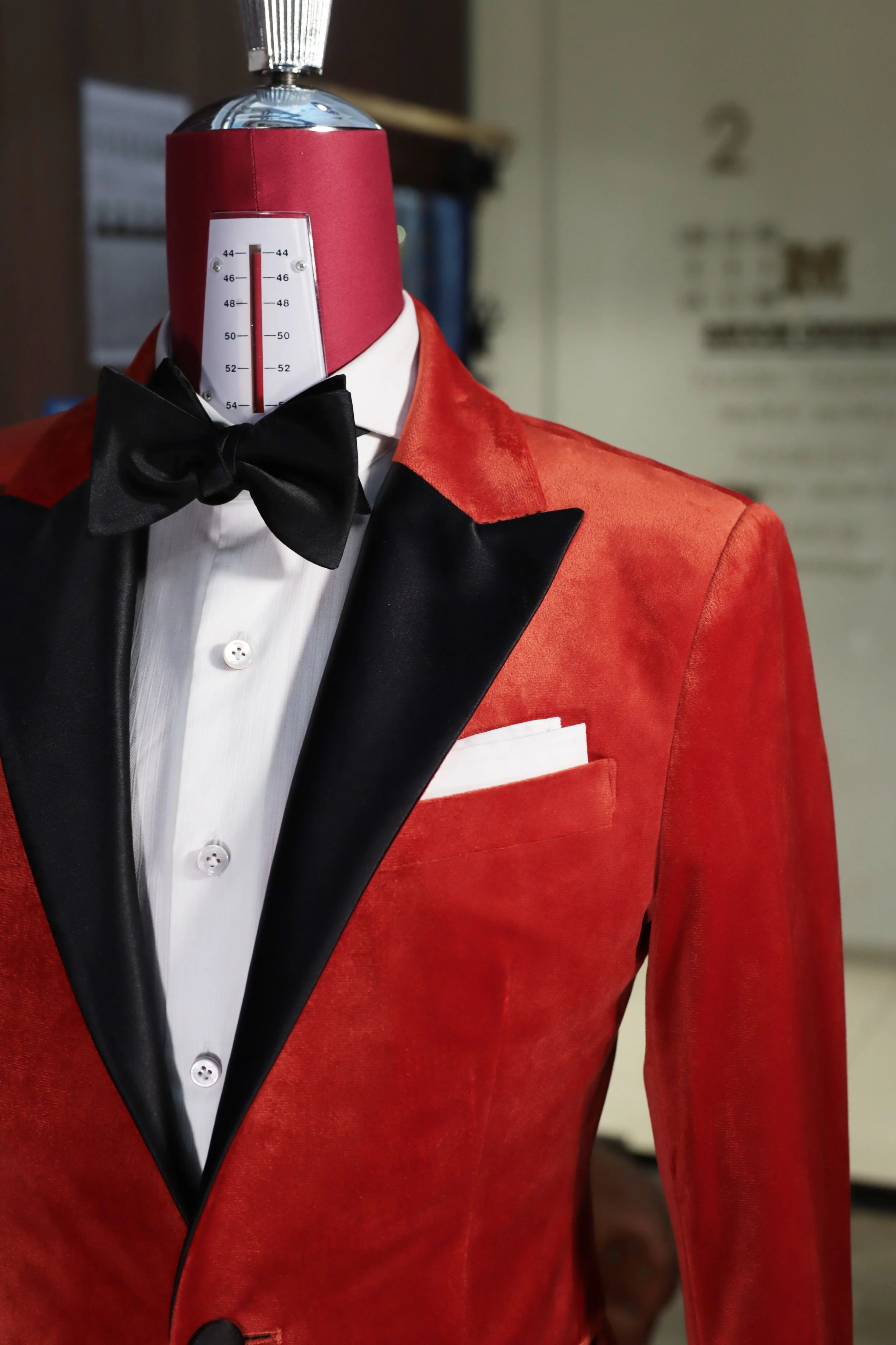 Kingsman Burnt Orange Velvet Jacket Kingsman Orange Blazer Orange