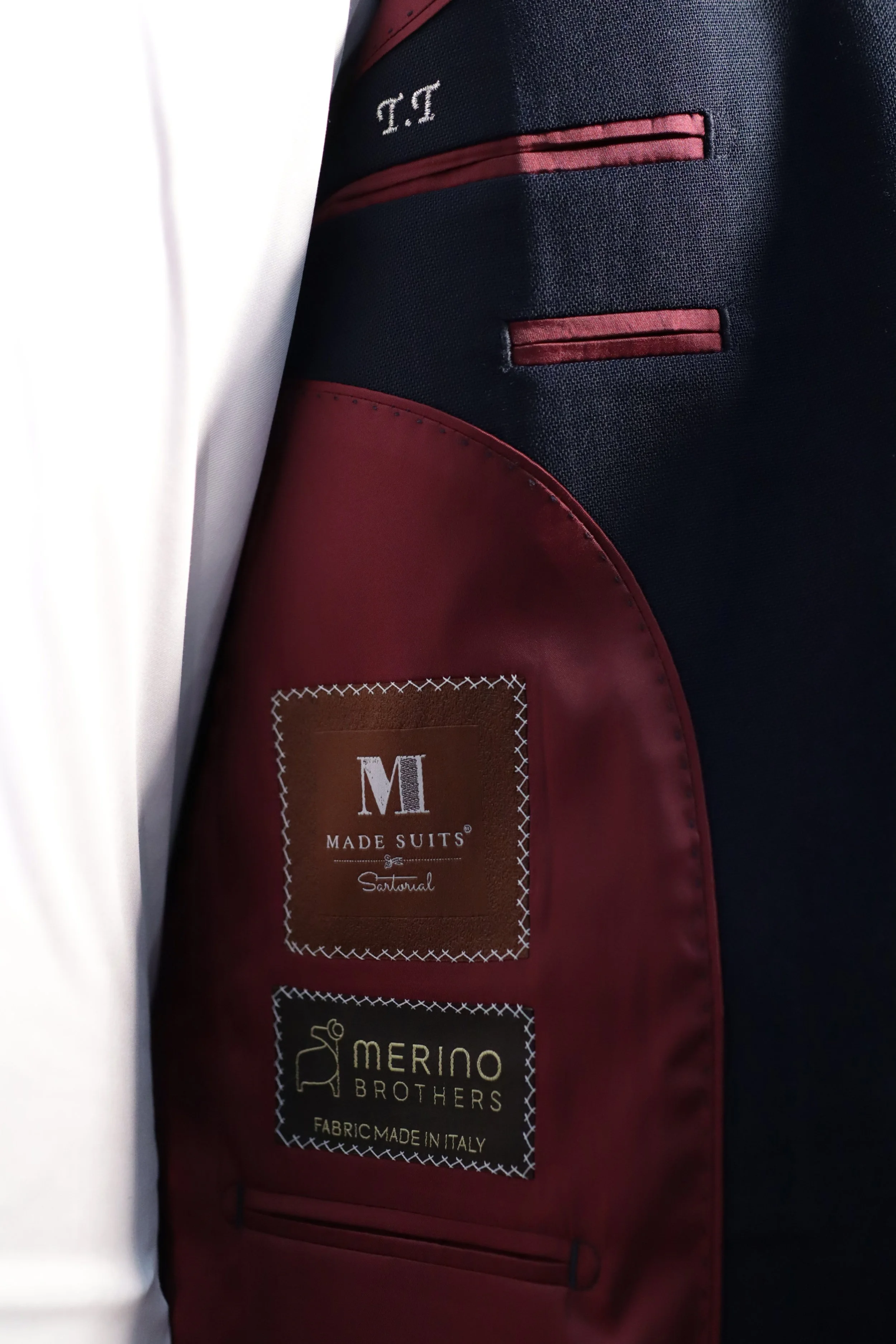 Four Ply Ponte Vecchio Merinobrother Made Suits x Cwkirin Kirintailors Made in Japan Singapore Tailor Made Suits labels.JPG