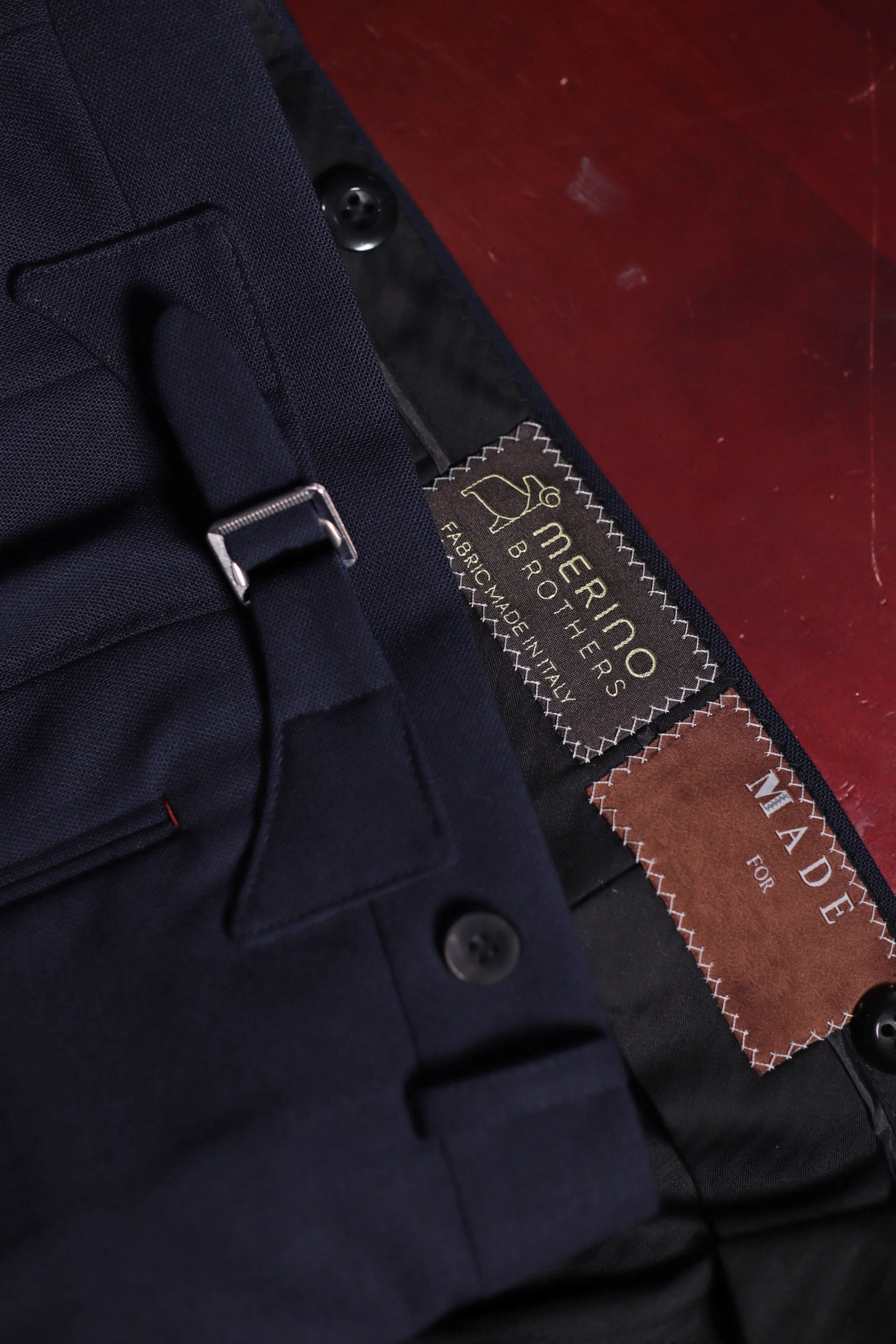Four Ply Ponte Vecchio Merinobrother Made Suits x Cwkirin Kirintailors Made in Japan Singapore Tailor Made Suits inside.JPG
