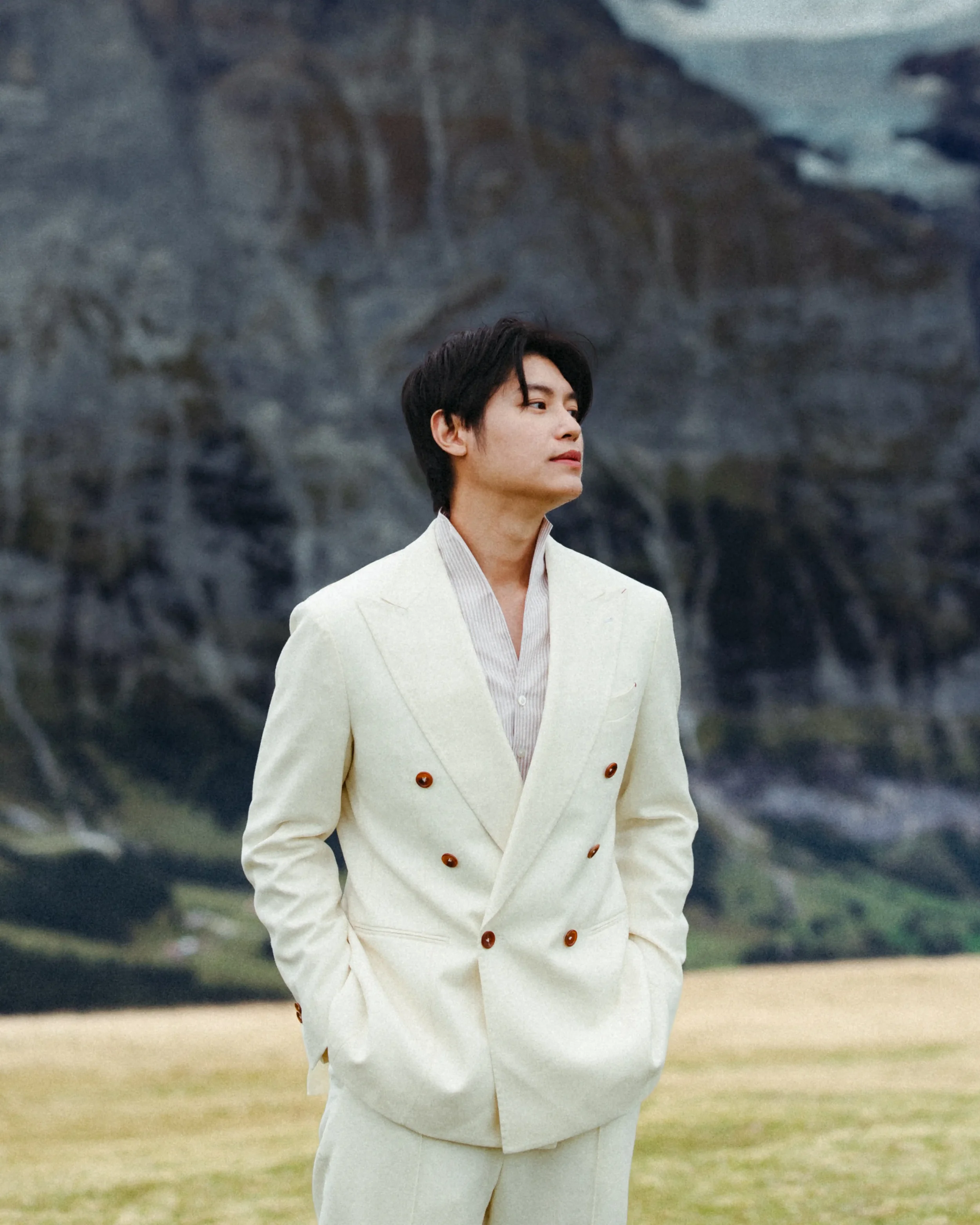 One Piece Mandarin Collar