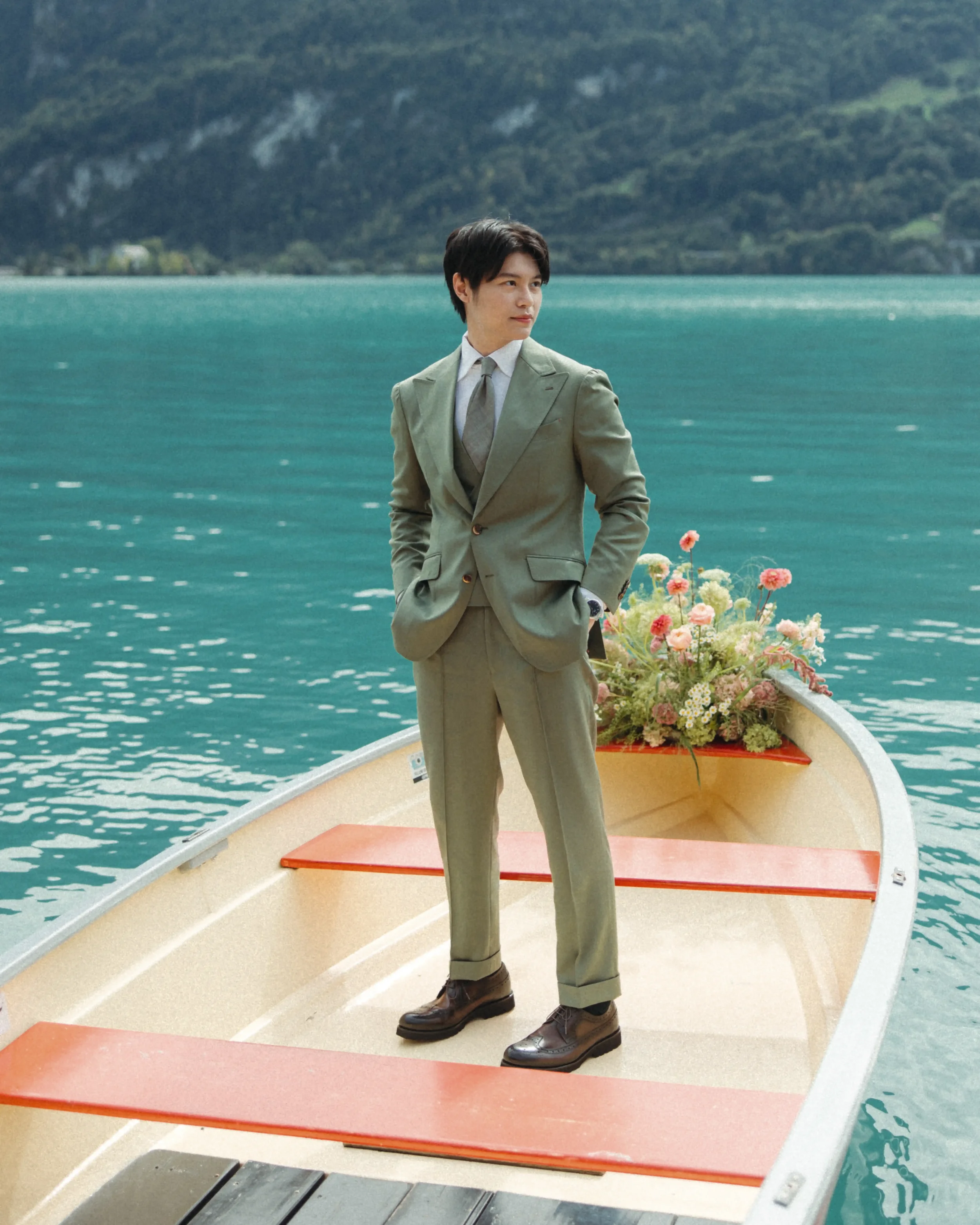 James wong in signature Romania Cut