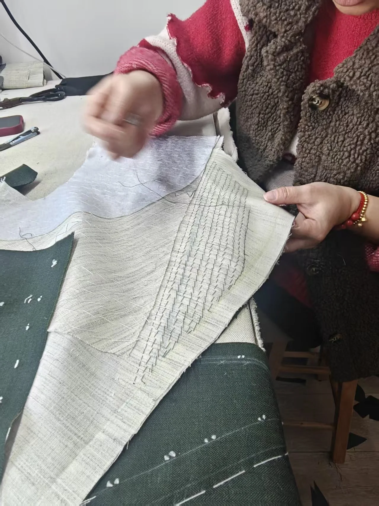 Handpadded Lapels