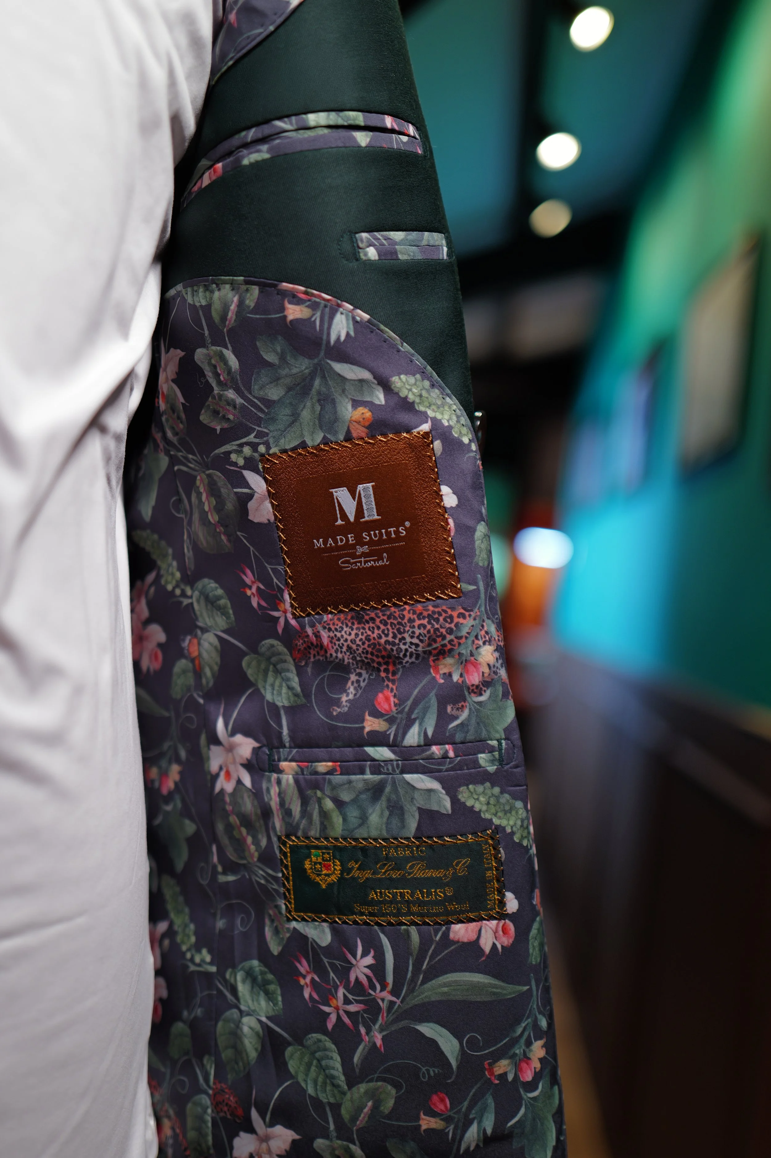 Green Goblin Loropiana Double Breasted Suit label.JPG
