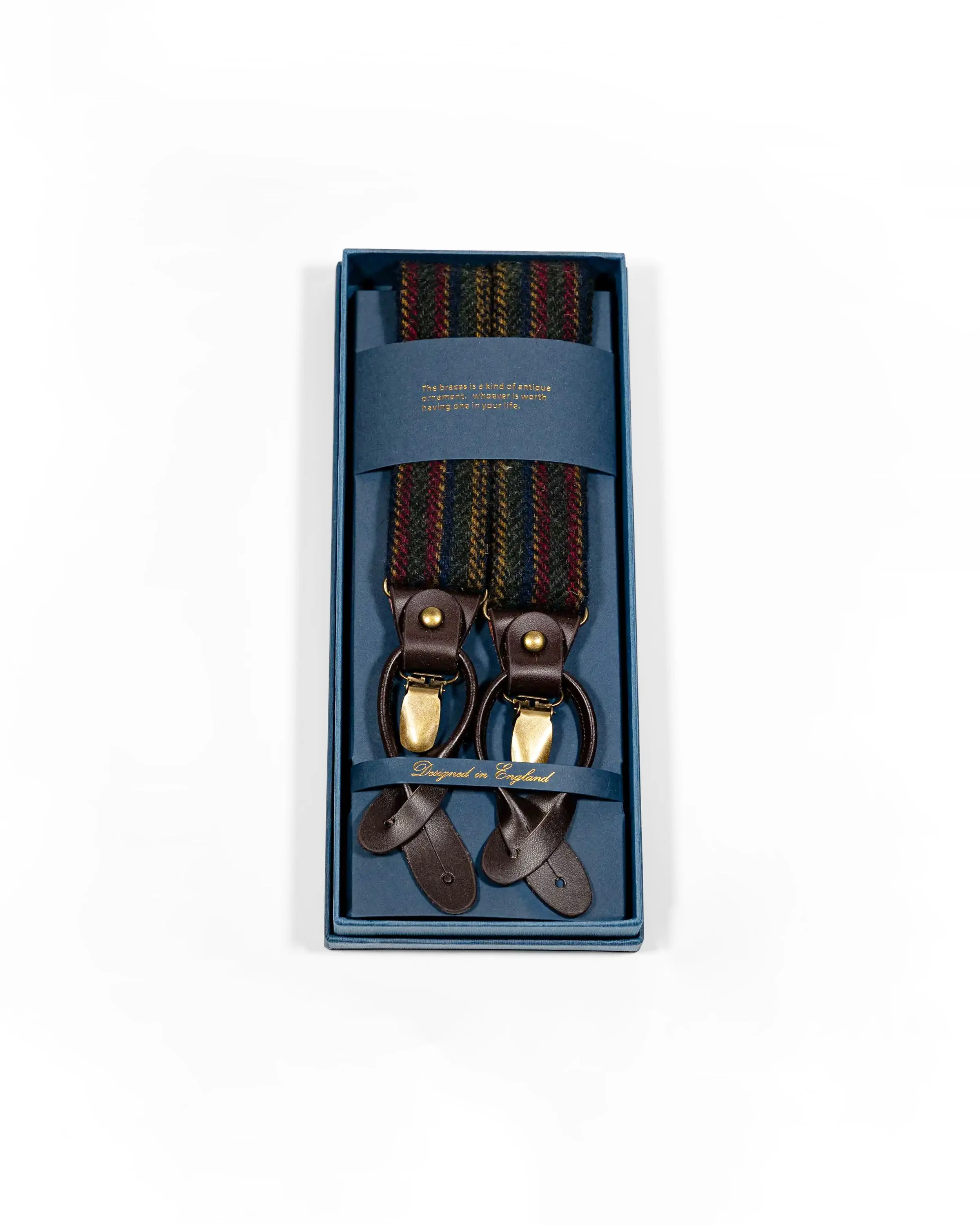 The Balmoral Tartan Braces