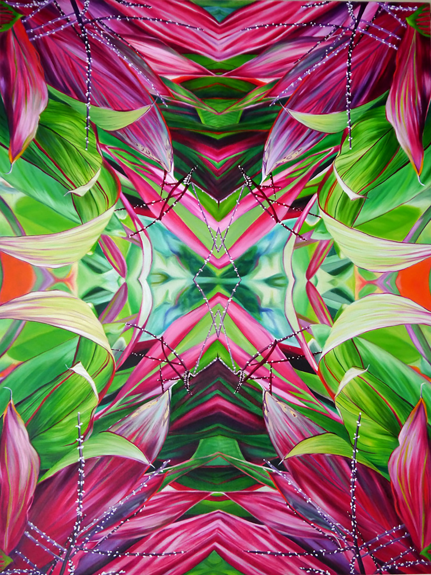 B3 | ACRYLIC AND OIL ON CANVAS | 1.2 X 10.9M | 2013